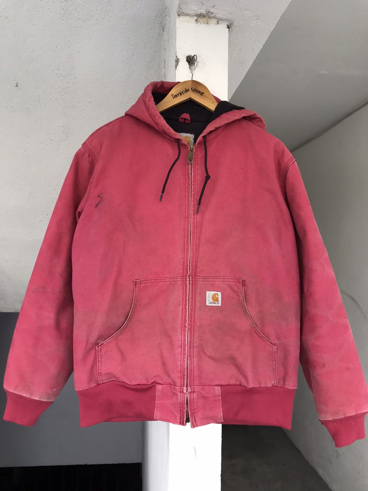 Carhartt Vintage Carhartt Hooded Work Jacket Size US L / EU 52-54 / 3 - 8 Thumbnail