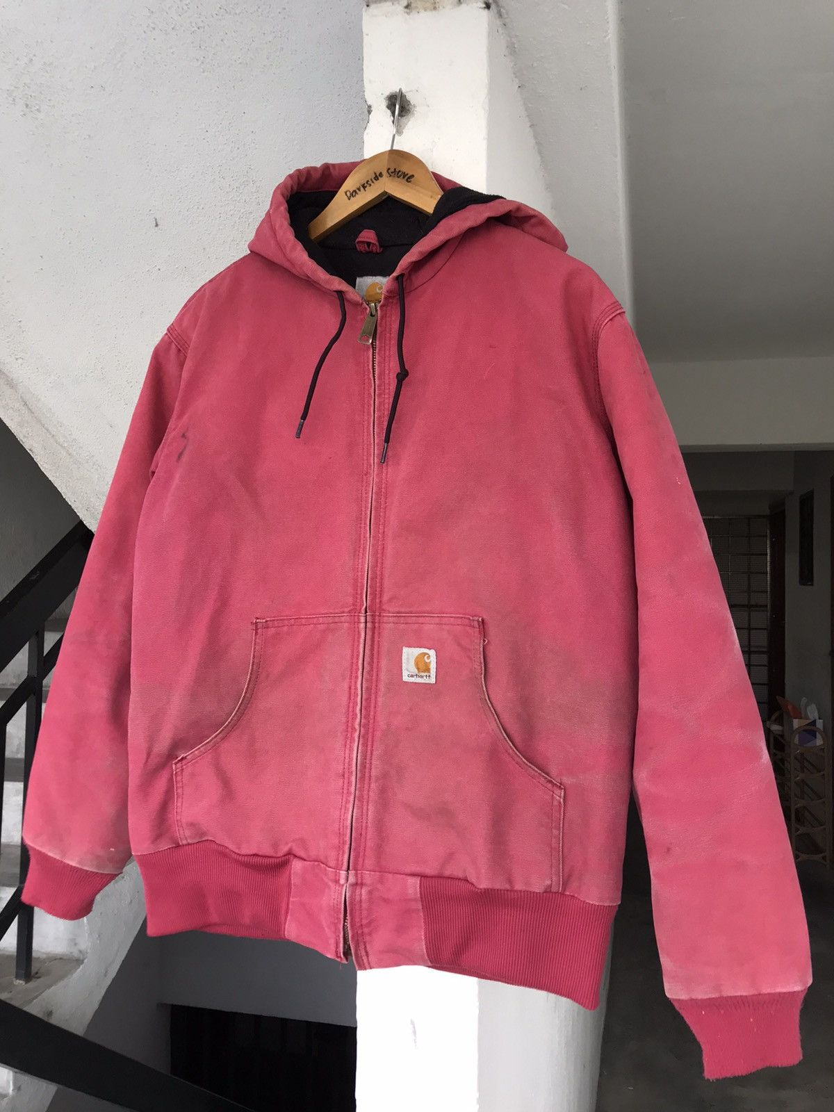 Carhartt Vintage Carhartt Hooded Work Jacket Size US L / EU 52-54 / 3 - 9 Thumbnail