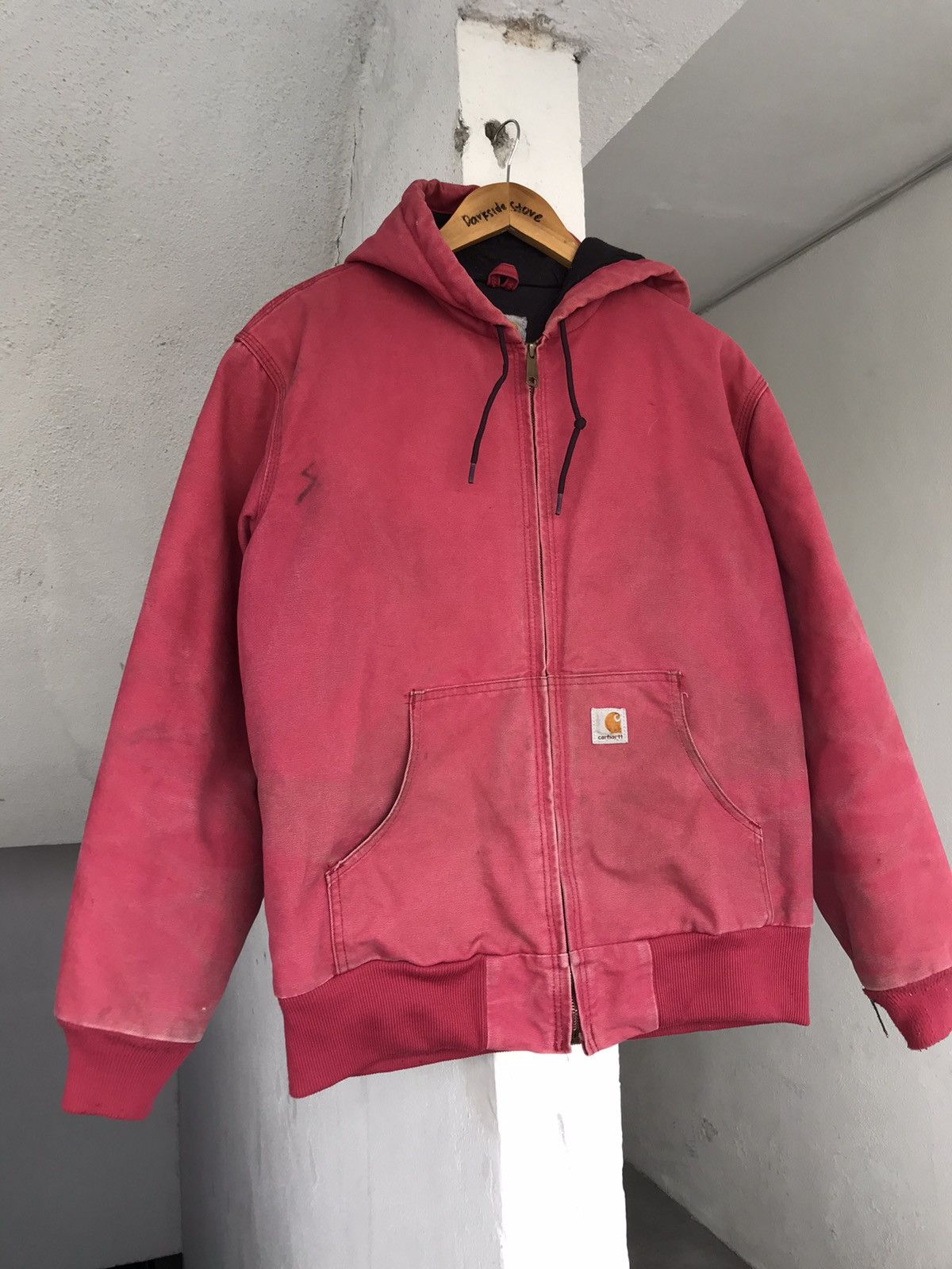 Carhartt Vintage Carhartt Hooded Work Jacket Size US L / EU 52-54 / 3 - 4 Thumbnail
