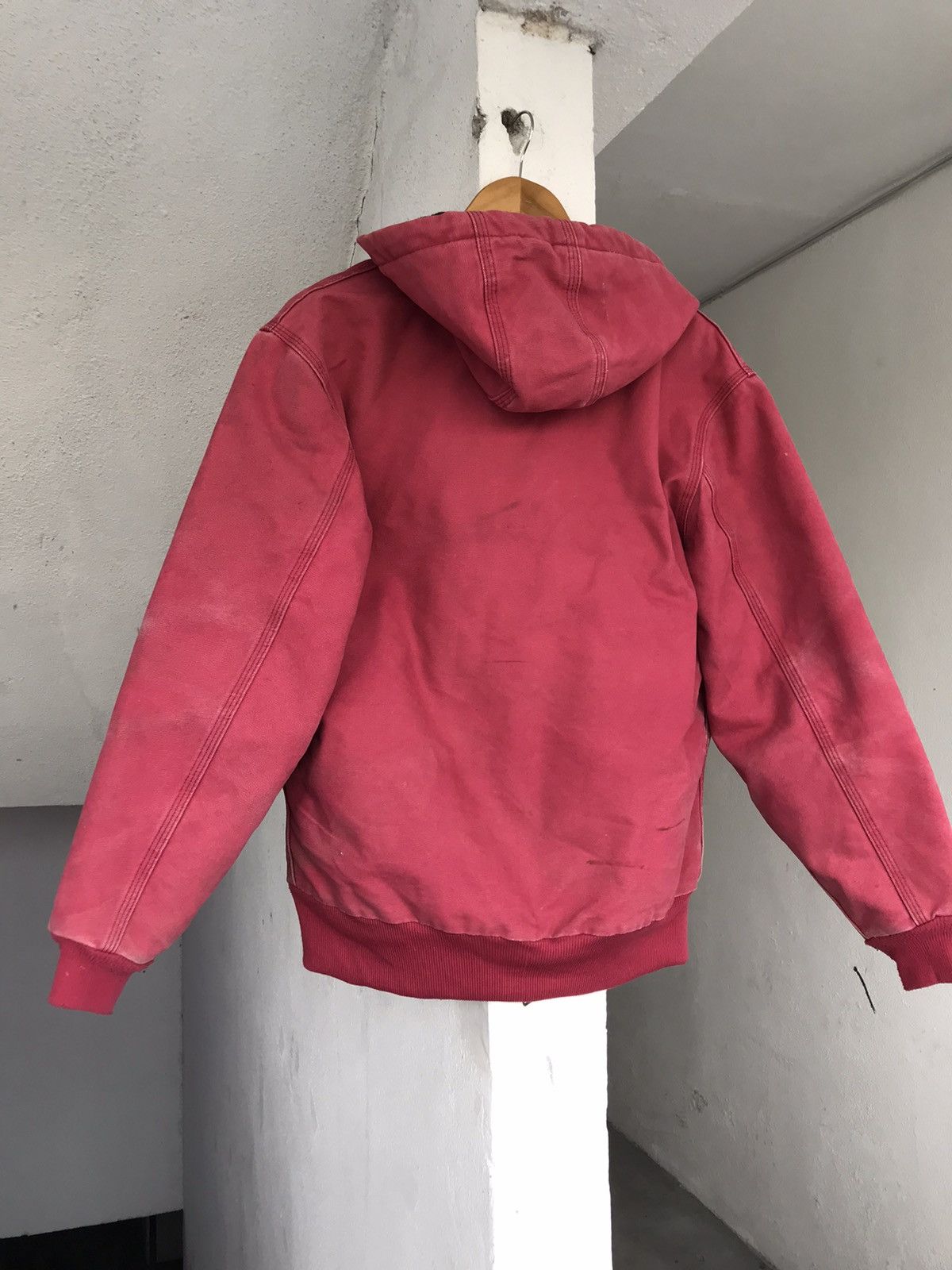 Carhartt Vintage Carhartt Hooded Work Jacket Size US L / EU 52-54 / 3 - 14 Thumbnail