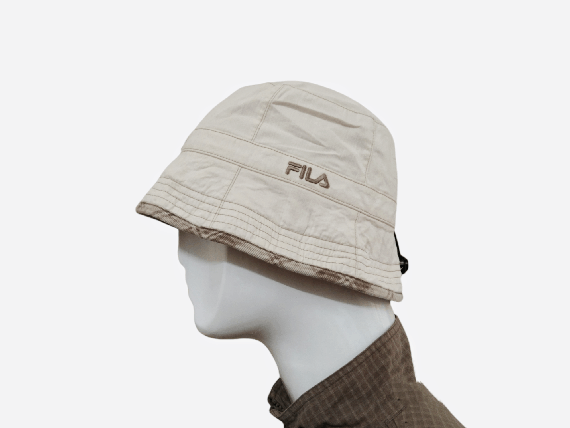 Fila × Vintage FILA REVERSIBLE BUCKET HAT Size ONE SIZE - 5 Thumbnail