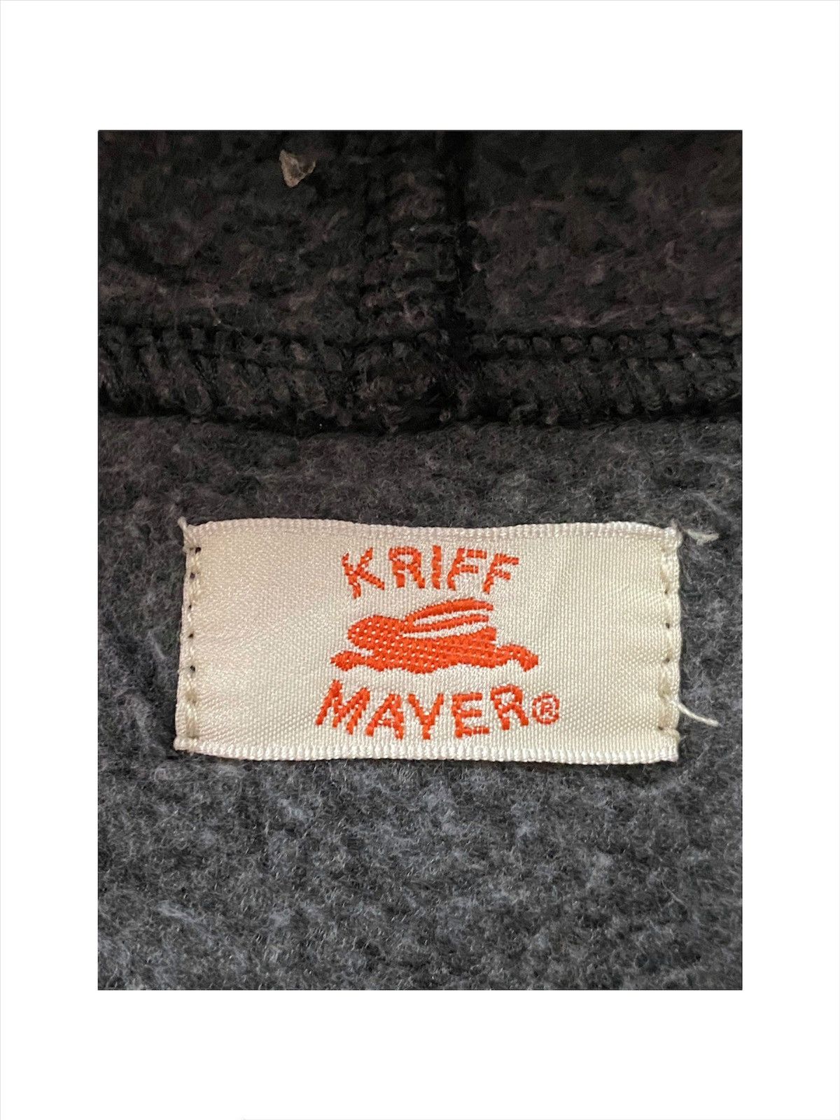 Vintage Vintage Varsity Hoodie Kriff Mayer Patches Letterman Jacket Size US M / EU 48-50 / 2 - 10 Thumbnail