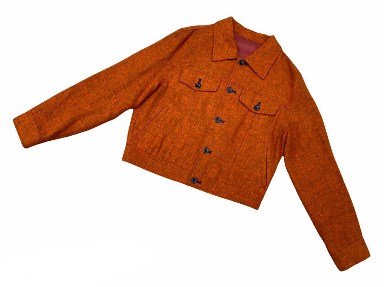 Issey Miyake Issey Miyake Tsumori Chisato Wool Trucker Jacket Size US M / EU 48-50 / 2 - 2 Thumbnail