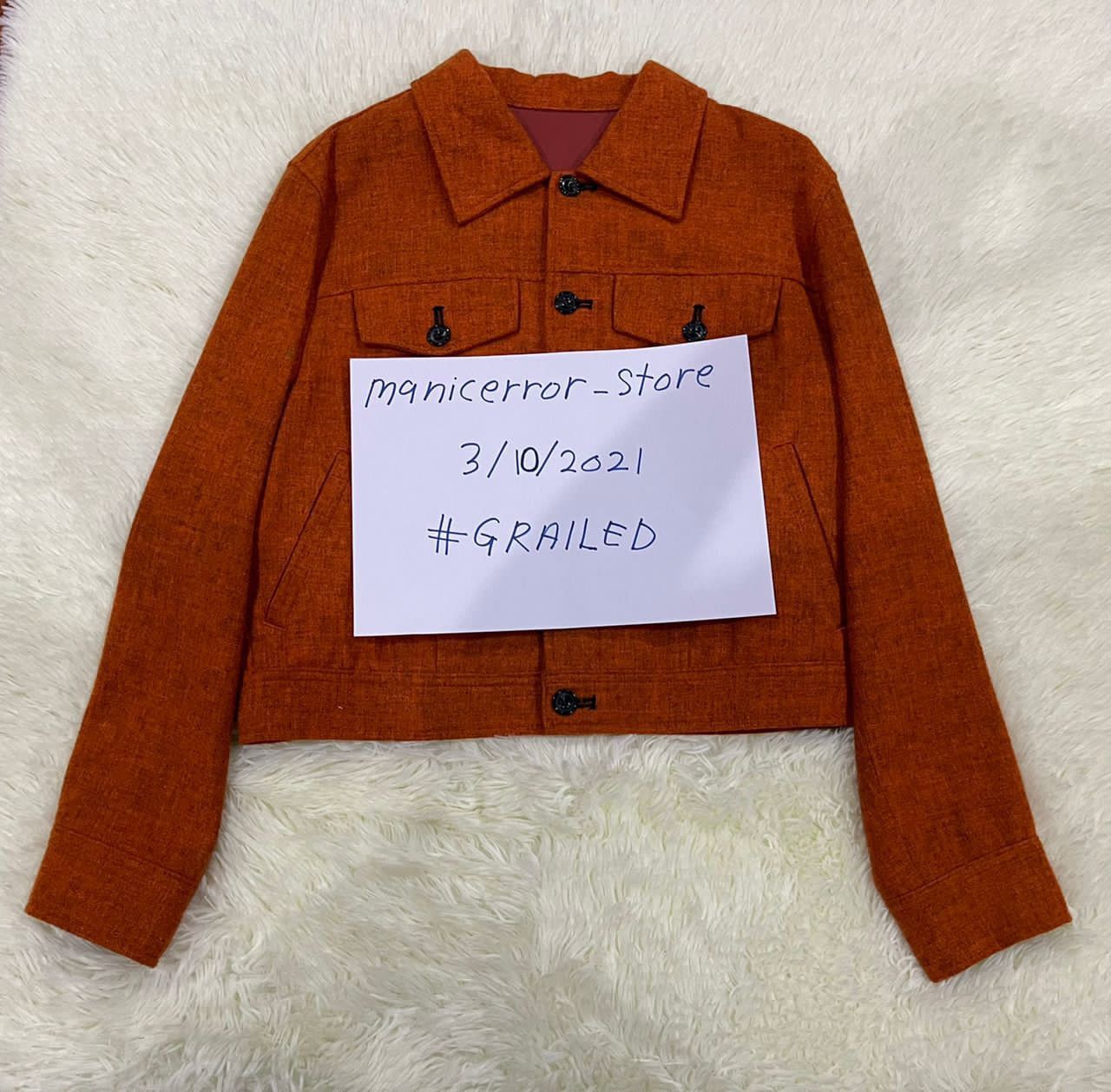 Issey Miyake Issey Miyake Tsumori Chisato Wool Trucker Jacket Size US M / EU 48-50 / 2 - 11 Thumbnail