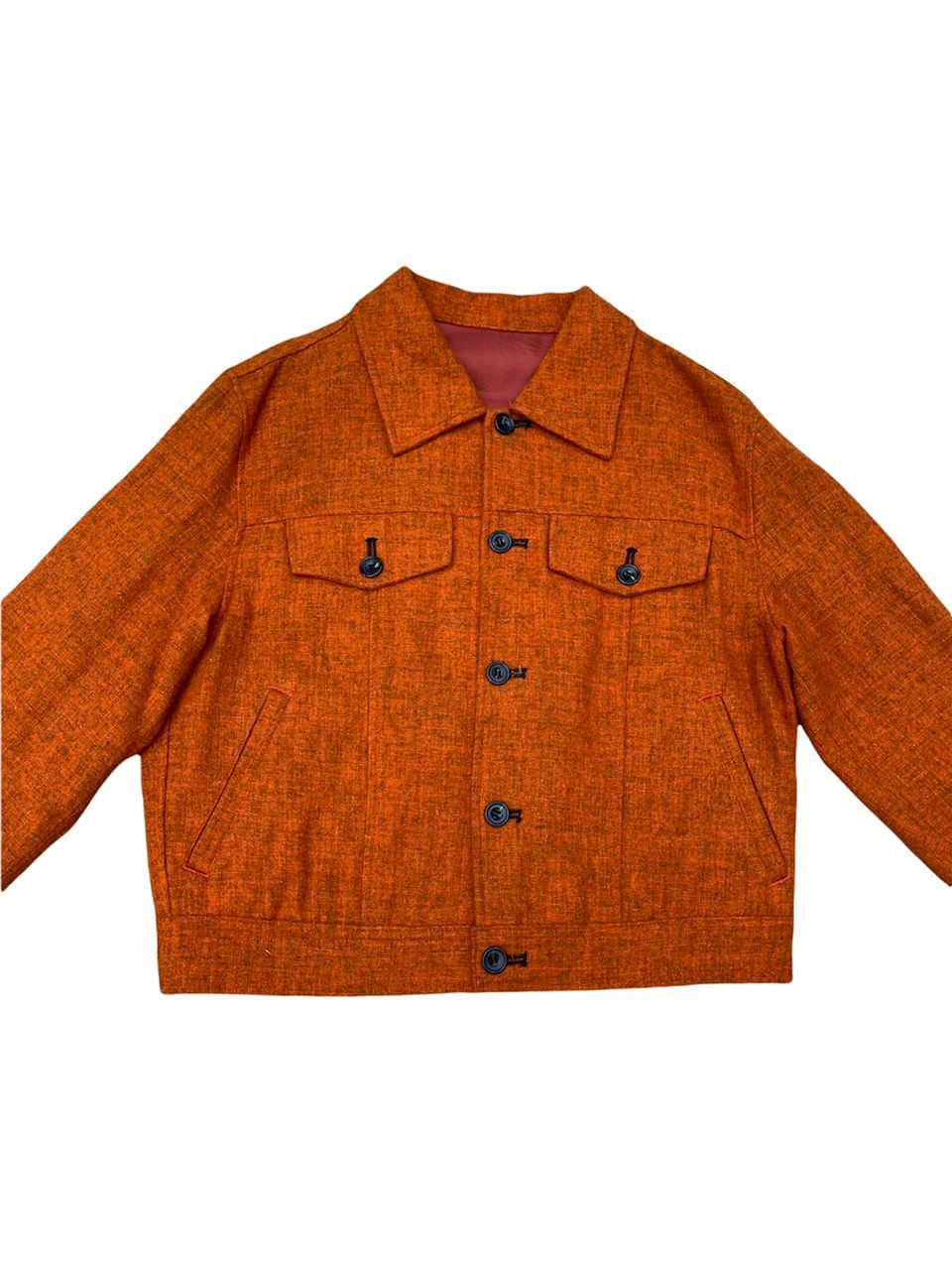 Issey Miyake Issey Miyake Tsumori Chisato Wool Trucker Jacket Size US M / EU 48-50 / 2 - 3 Thumbnail