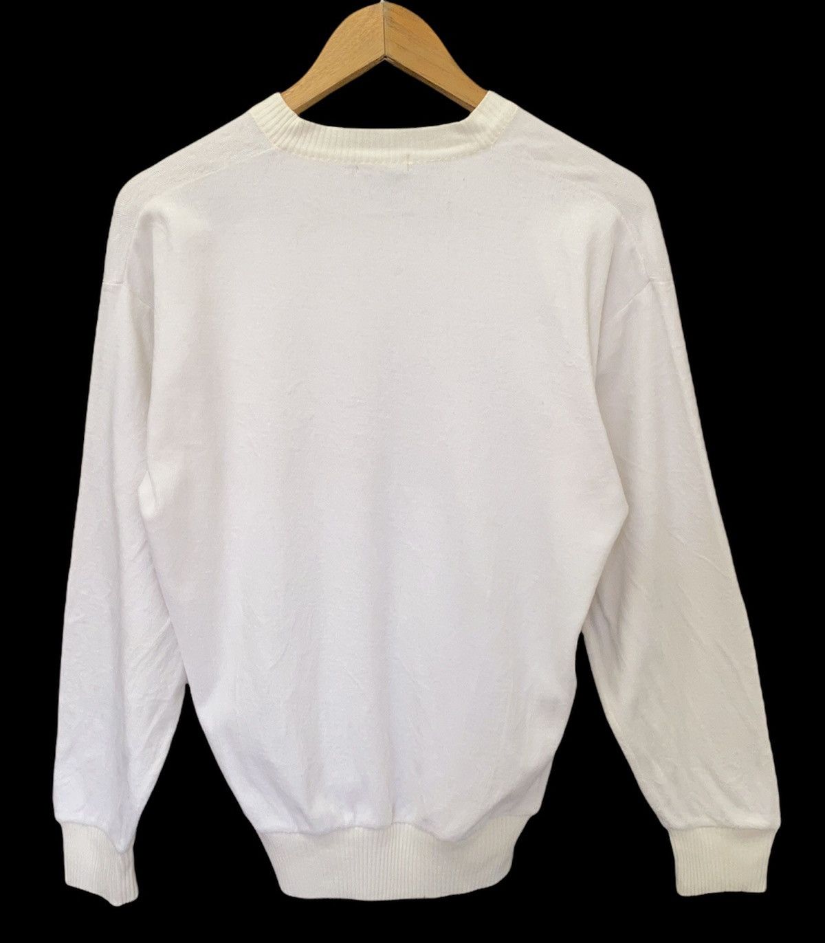 Vintage × Yves Saint Laurent 🔥VINTAGE YVES SAINT LAURENT V-NECK SWEATSHIRT JUMPER Size S / US 4 / IT 40 - 5 Thumbnail