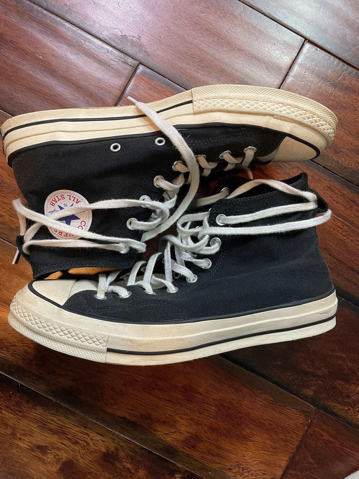 Chuck 70 High Black Fear of God Essentials