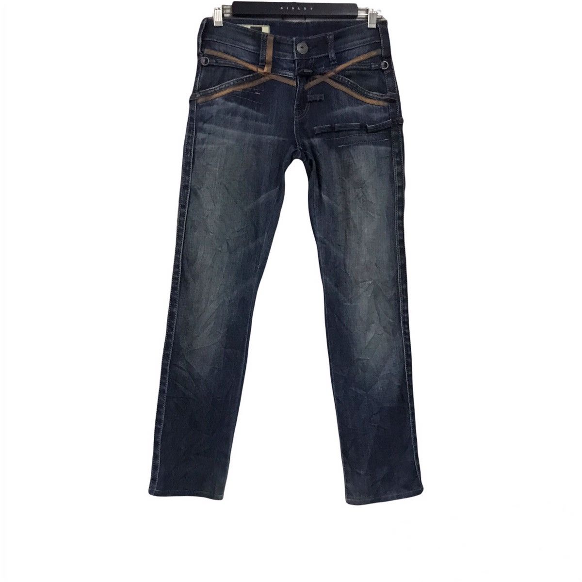 Marithe + Francois Girbaud Marithe Francois Girbaud Denim Bondage Pants Size US 30 / EU 46 - 2 Thumbnail