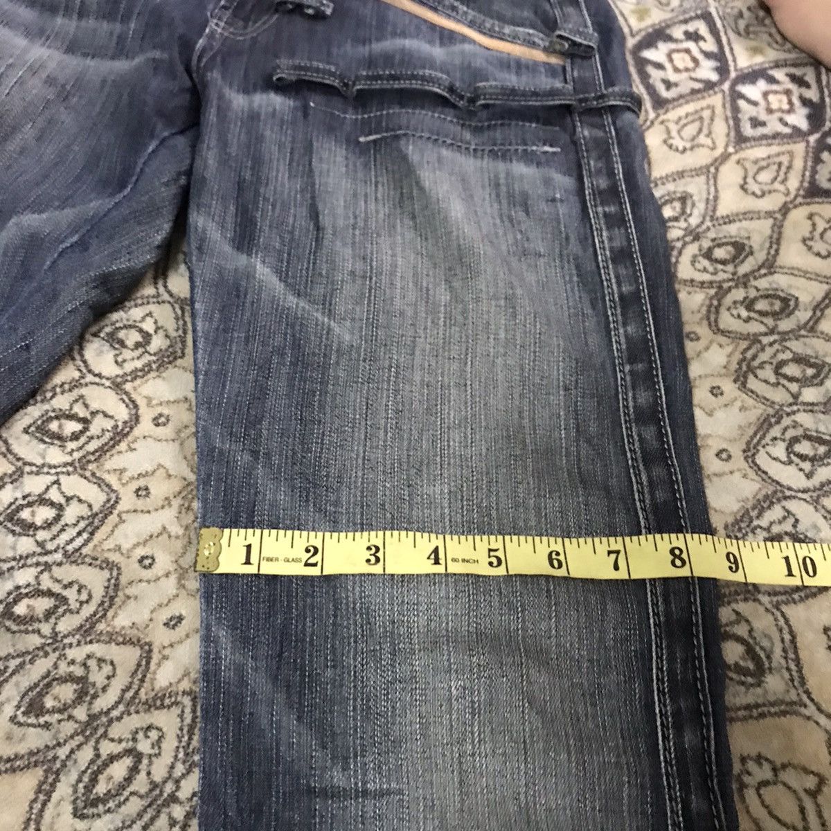 Marithe + Francois Girbaud Marithe Francois Girbaud Denim Bondage Pants Size US 30 / EU 46 - 20 Thumbnail