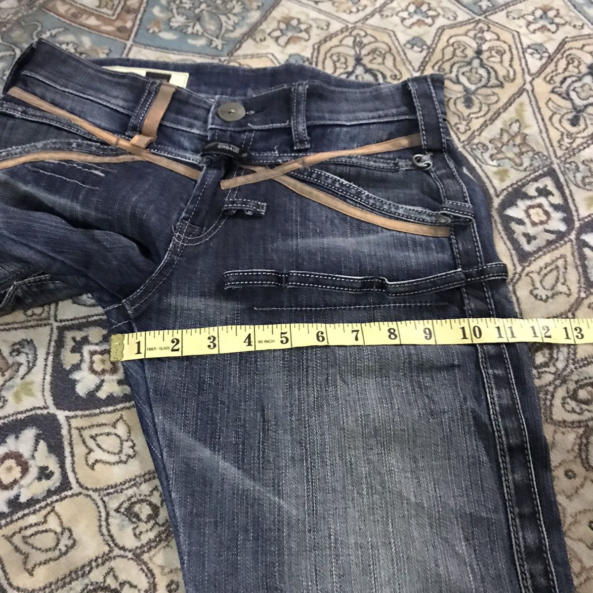 Marithe + Francois Girbaud Marithe Francois Girbaud Denim Bondage Pants Size US 30 / EU 46 - 21 Thumbnail