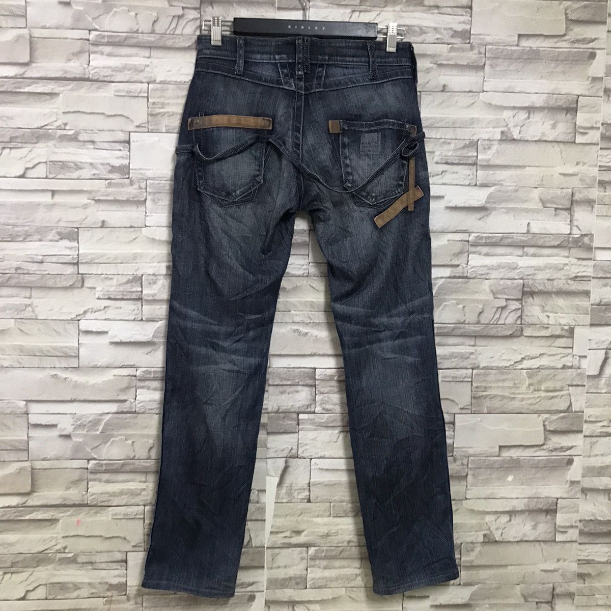 Marithe + Francois Girbaud Marithe Francois Girbaud Denim Bondage Pants Size US 30 / EU 46 - 8 Thumbnail