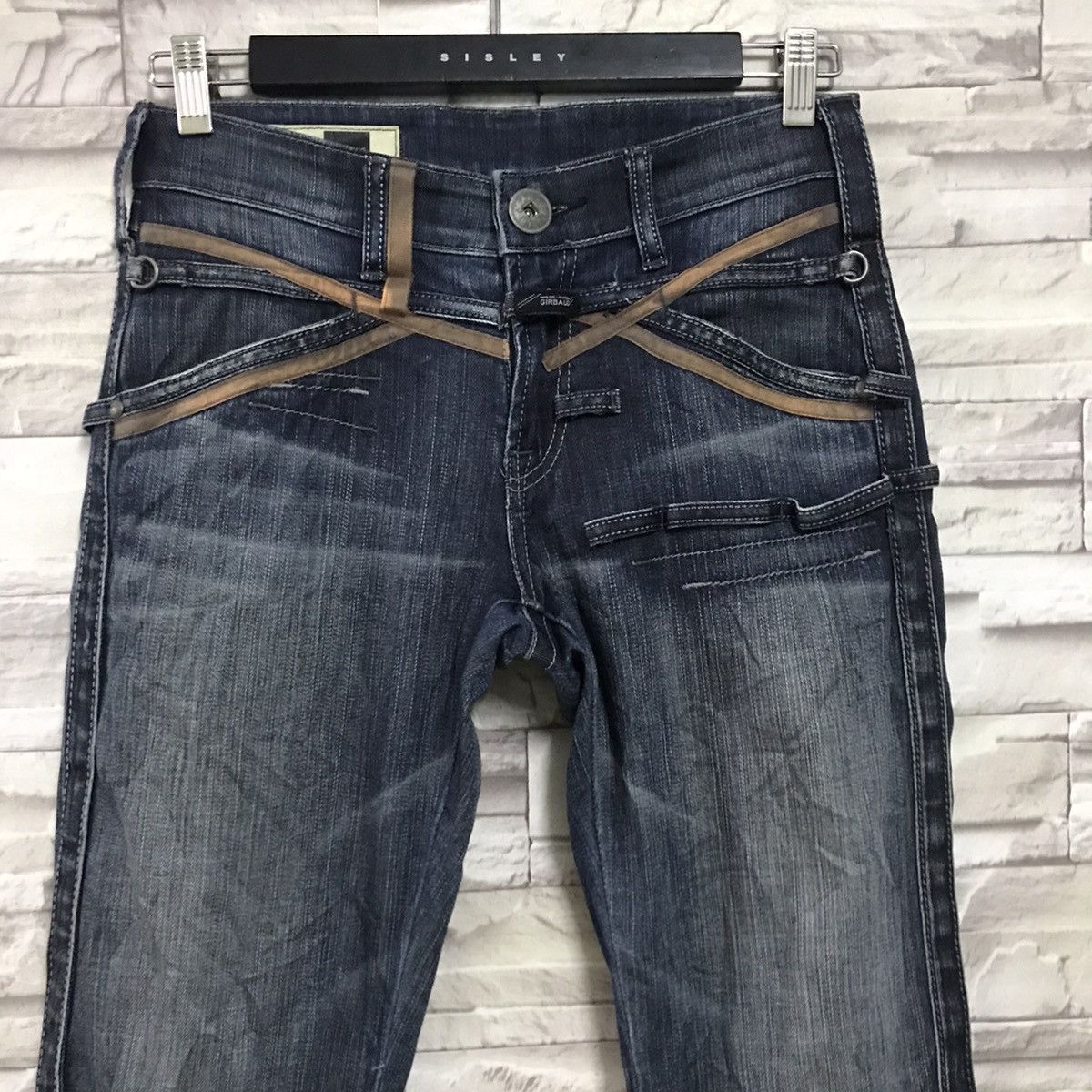 Marithe + Francois Girbaud Marithe Francois Girbaud Denim Bondage Pants Size US 30 / EU 46 - 4 Thumbnail