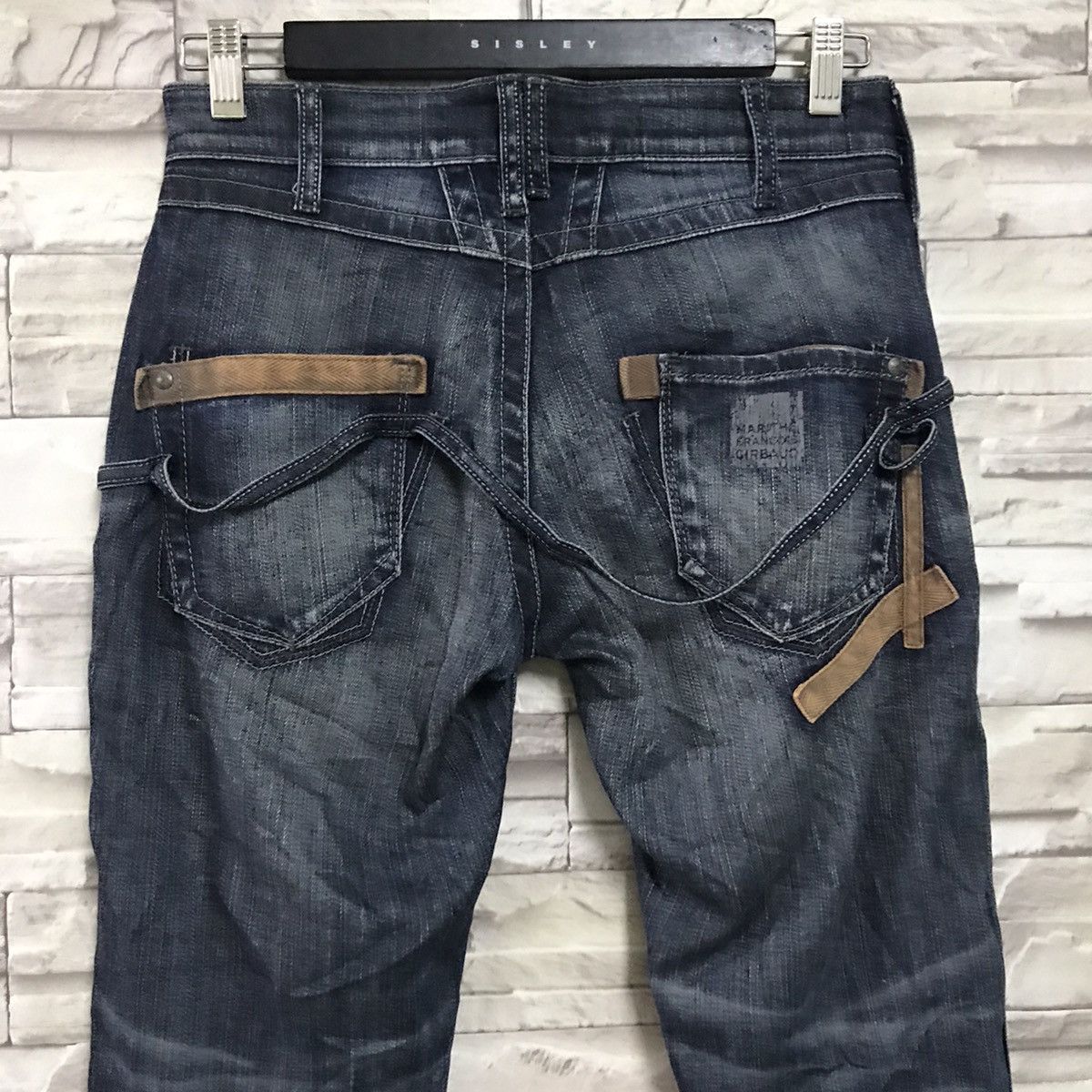 Marithe + Francois Girbaud Marithe Francois Girbaud Denim Bondage Pants Size US 30 / EU 46 - 9 Thumbnail