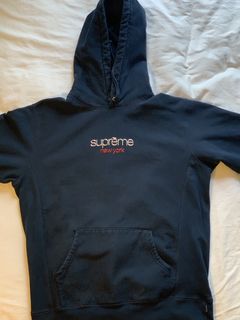 Supreme Chrome Classic Logo Hoodie | Grailed