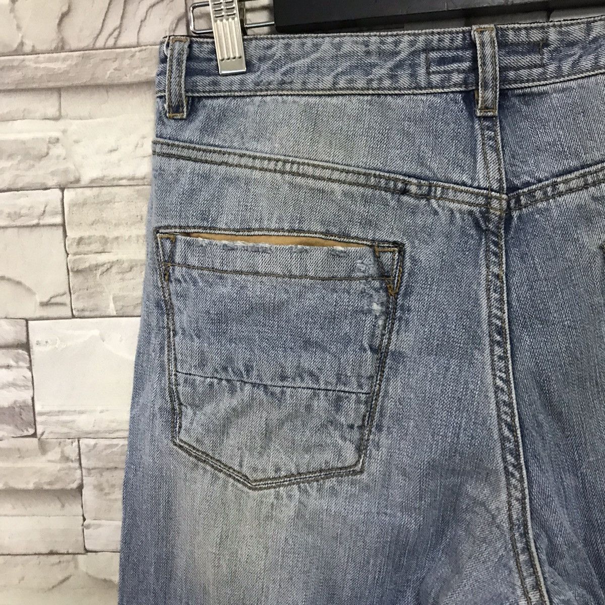 Tom Rebl Tom Rebl Distressed Denim Jeans Size US 32 / EU 48 - 13 Thumbnail