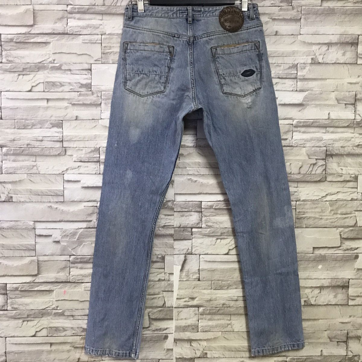 Tom Rebl Tom Rebl Distressed Denim Jeans Size US 32 / EU 48 - 11 Thumbnail