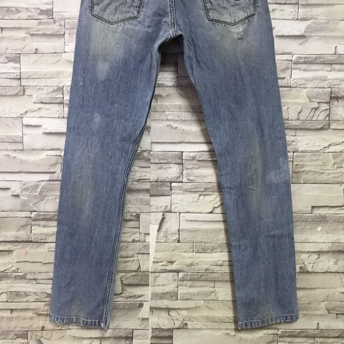 Tom Rebl Tom Rebl Distressed Denim Jeans Size US 32 / EU 48 - 14 Thumbnail
