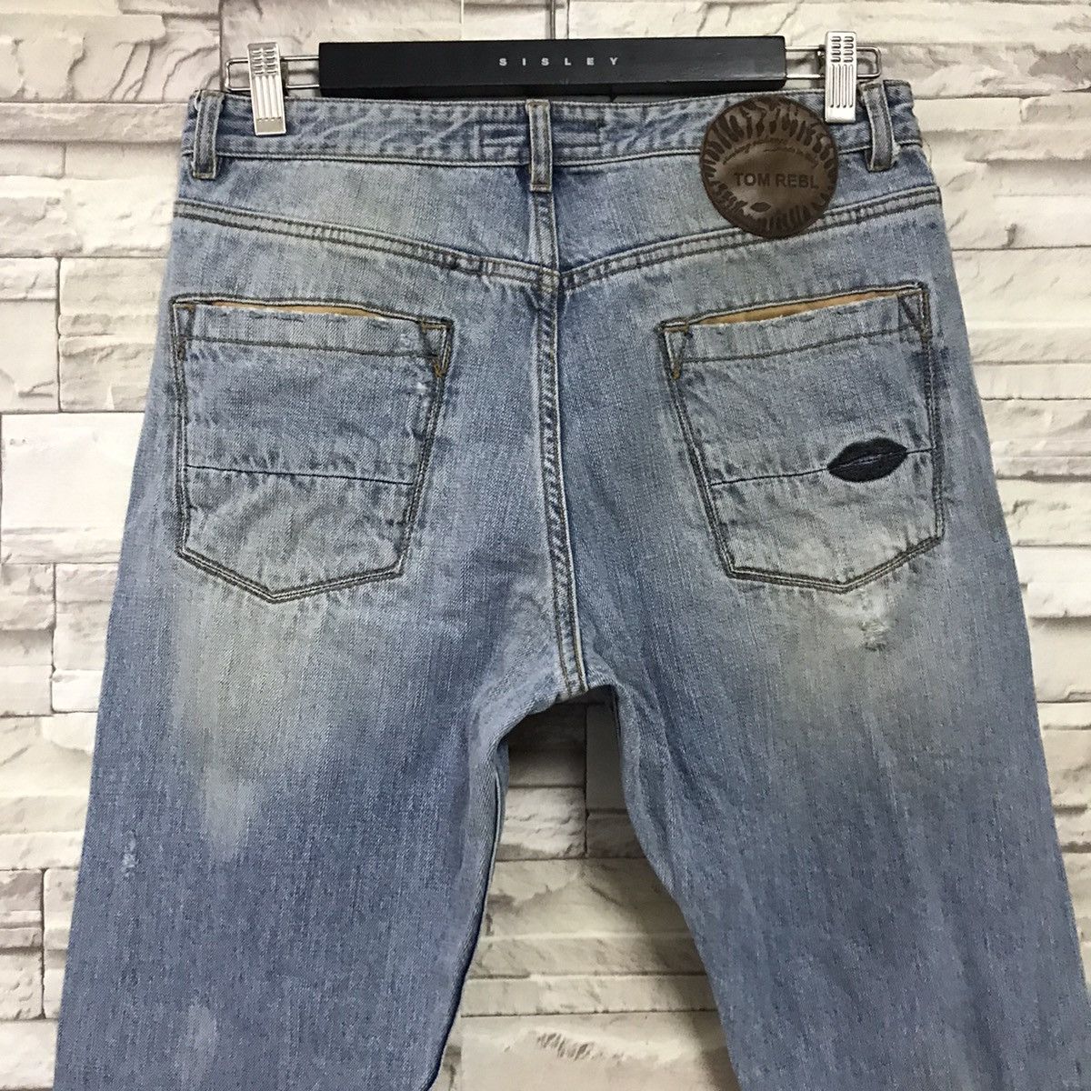 Tom Rebl Tom Rebl Distressed Denim Jeans Size US 32 / EU 48 - 12 Thumbnail