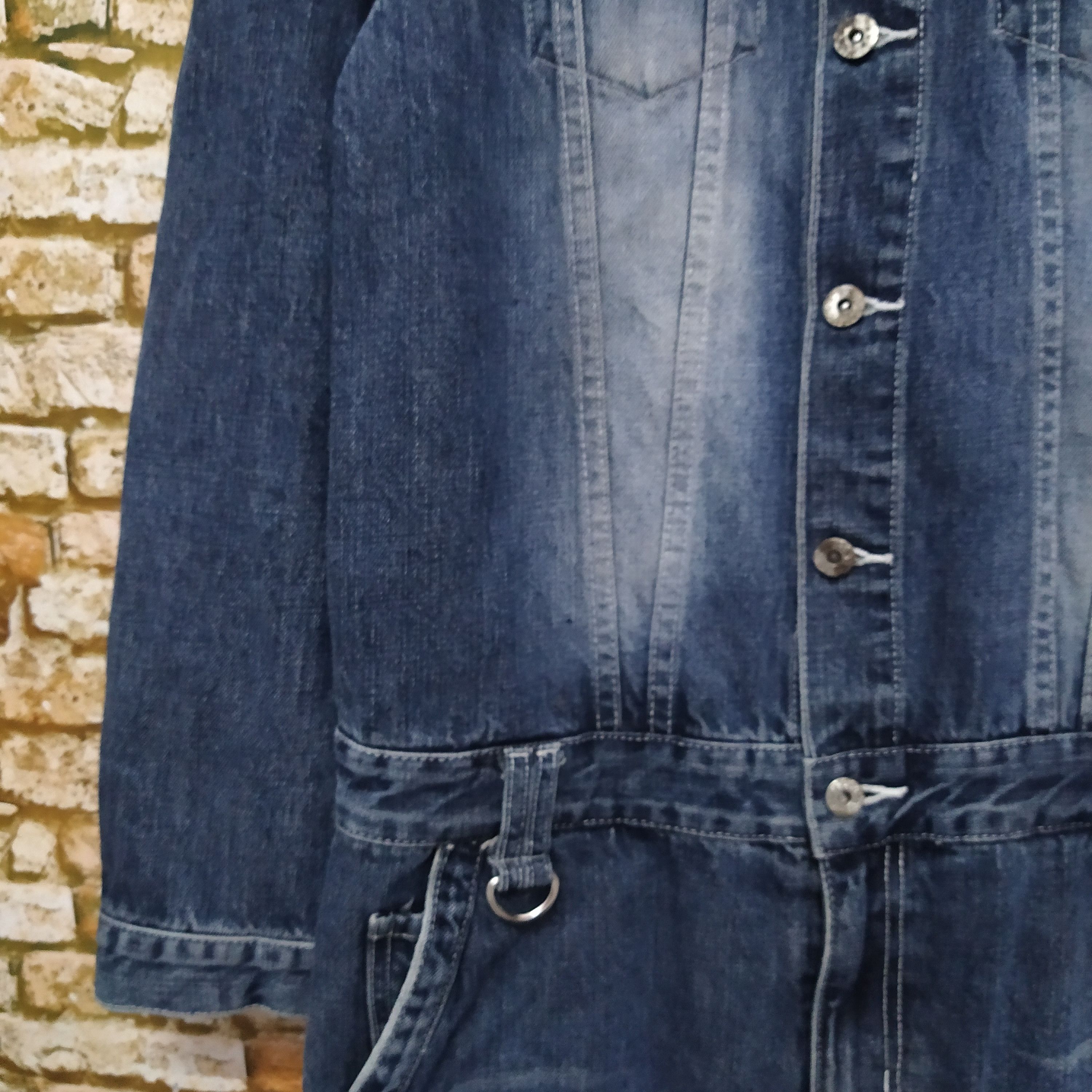 Honda × Vintage HONDA COVERALL DENIM SINGLE WING (D102) Size US 35 - 9 Thumbnail