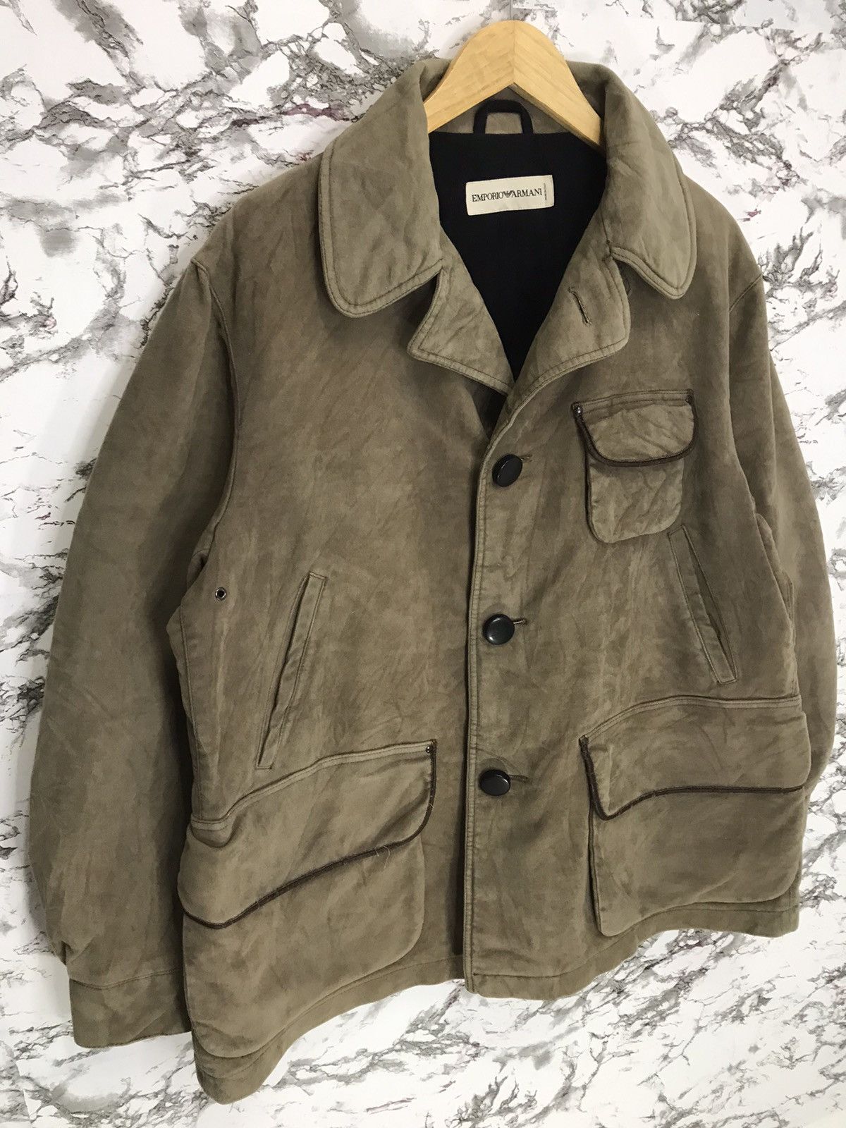 Emporio Armani Emporio Armani Long Jacket Size US M / EU 48-50 / 2 - 3 Thumbnail