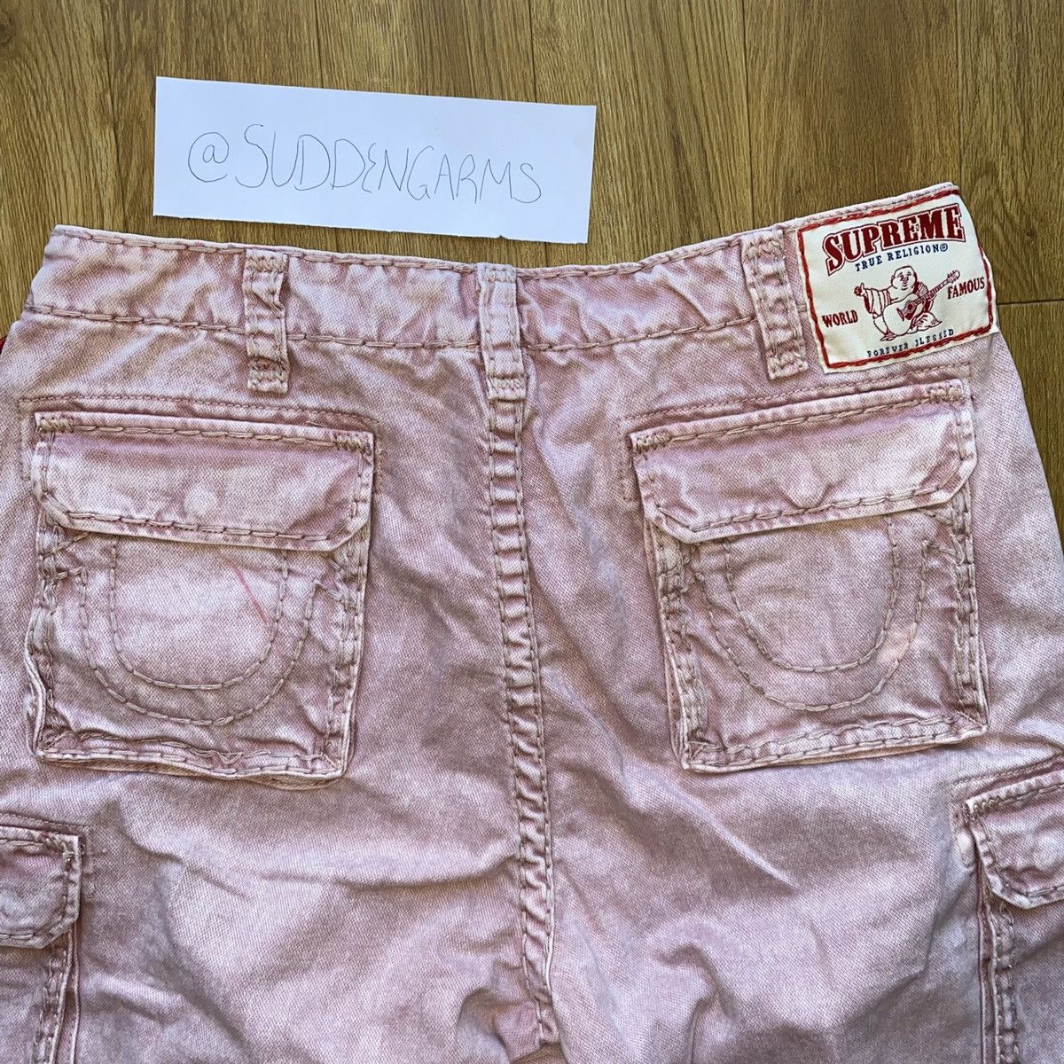 Supreme × True Religion SUPREME X TRUE RELIGION PINK DENIM