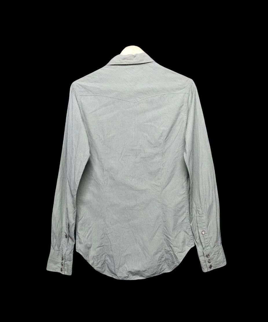 RRL Ralph Lauren RRL Ralph Lauren Striped Western Pearl Button Shirt Size US XS / EU 42 / 0 - 3 Thumbnail
