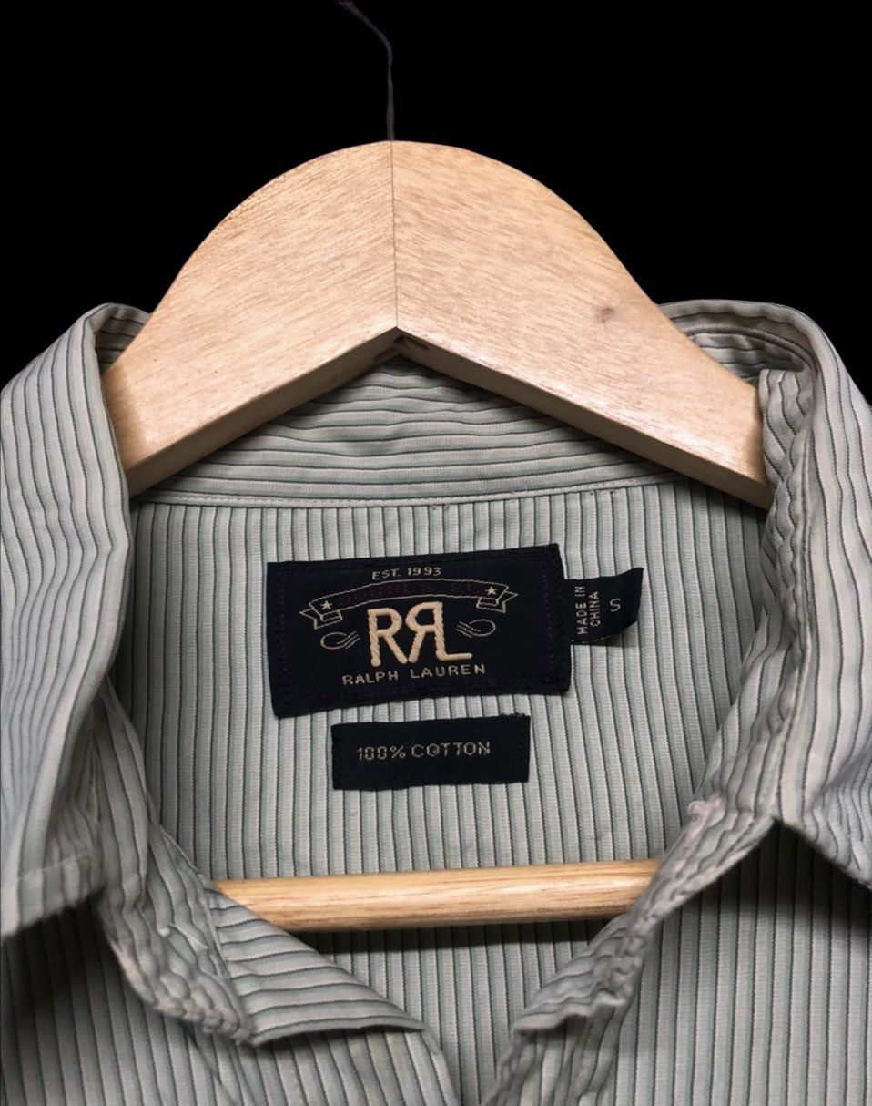 RRL Ralph Lauren RRL Ralph Lauren Striped Western Pearl Button Shirt Size US XS / EU 42 / 0 - 5 Thumbnail