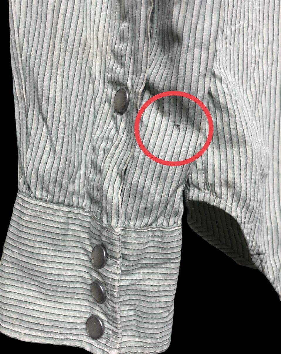 RRL Ralph Lauren RRL Ralph Lauren Striped Western Pearl Button Shirt Size US XS / EU 42 / 0 - 6 Thumbnail