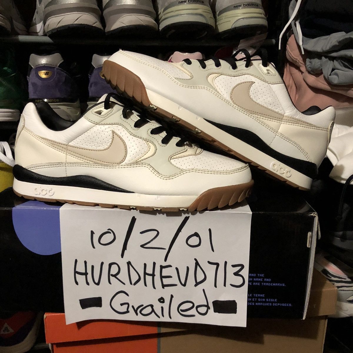 nike acg wildwood summit white