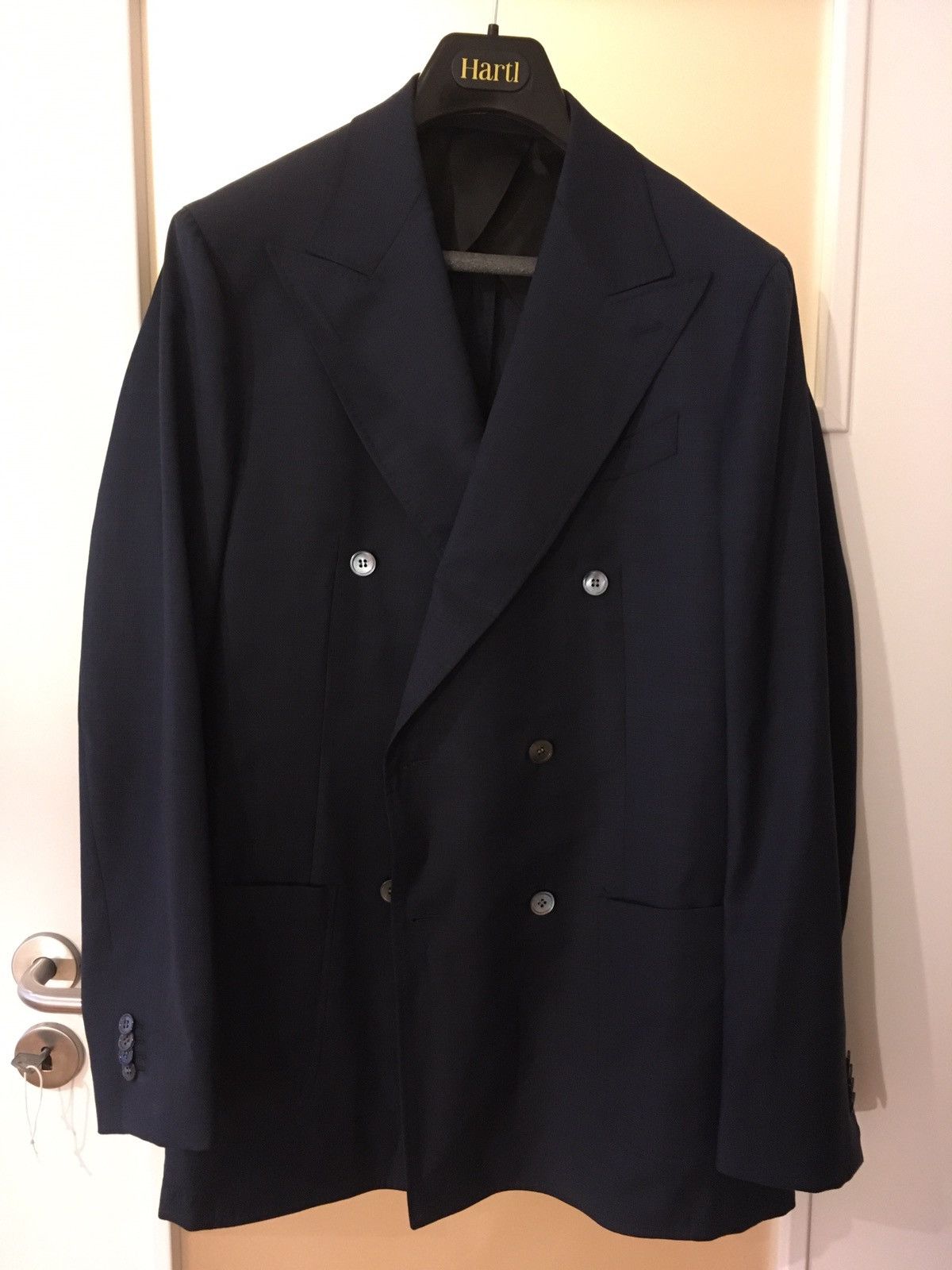 Spier And Mackay Navy blue double breasted sports coat | Grailed