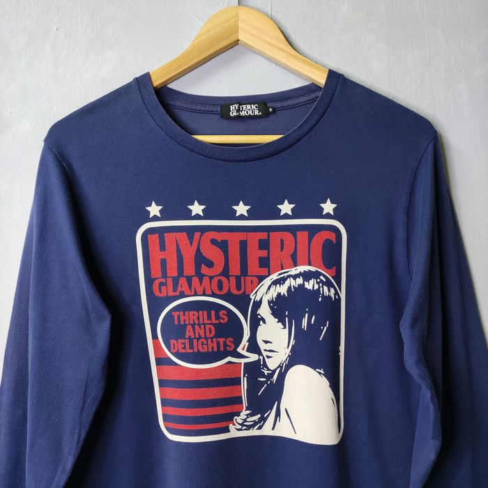 Hysteric Glamour HYSTERIC GLAMOUR THRILLS AND DELIGHTS TEE | Grailed