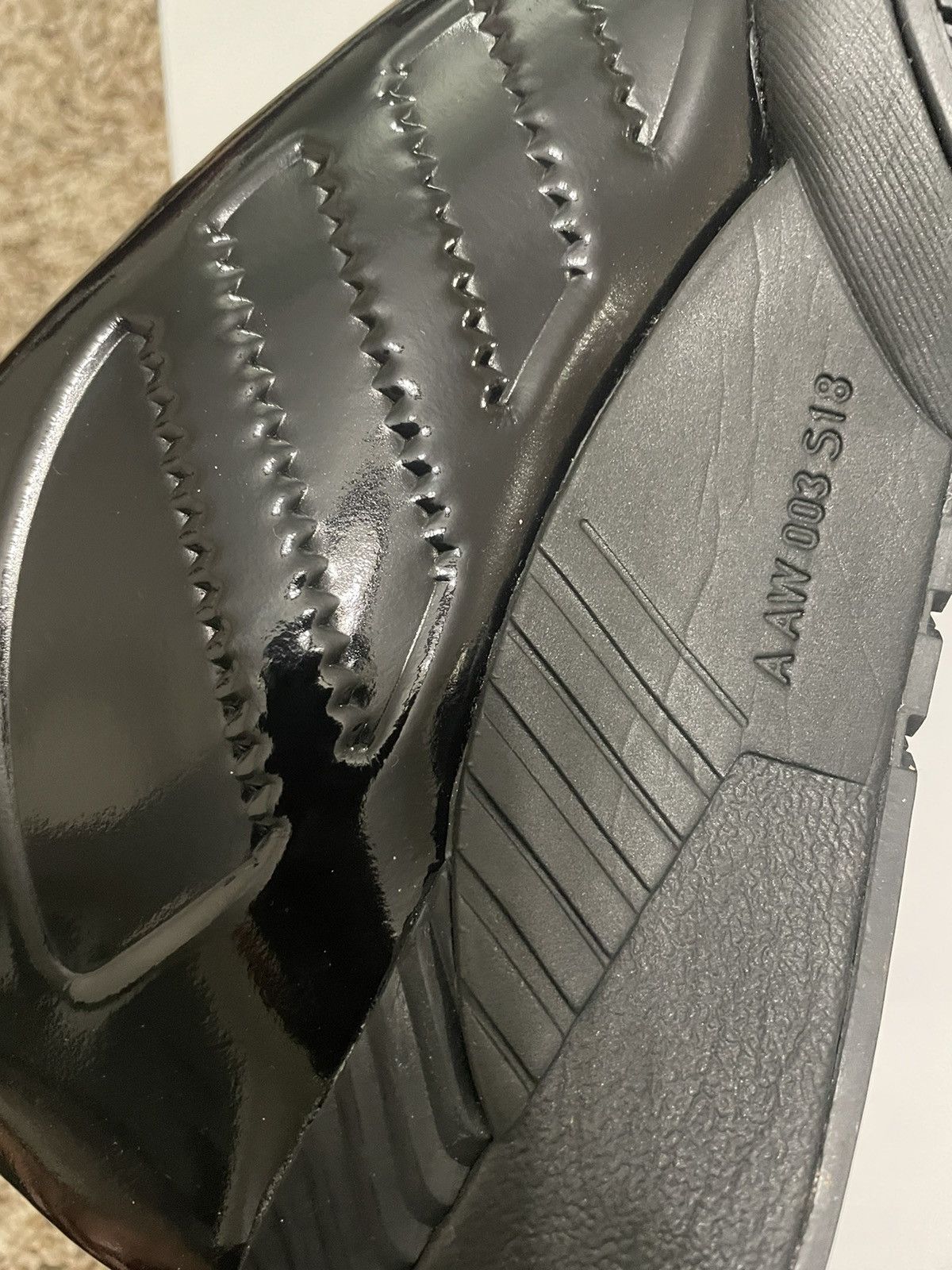 Adidas × Alexander Wang Alexander Wang x Turnout Bball Triple Black 2018 Size US 11 / EU 44 - 5 Thumbnail