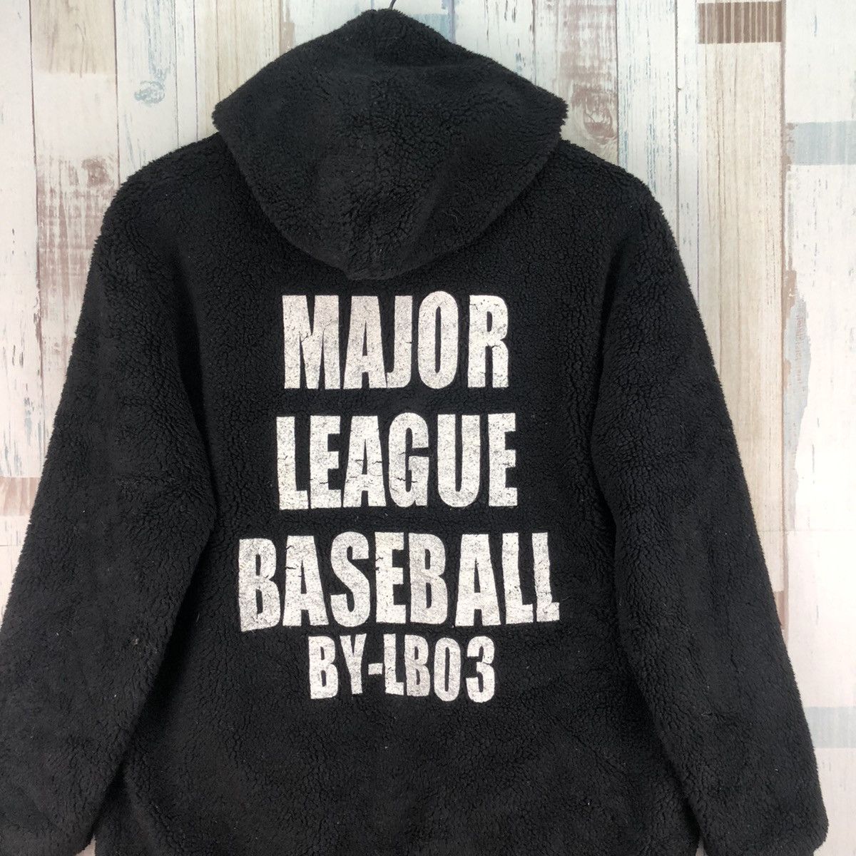 MLB Vintage New York Yankees MLB byLB03 Riversible Fleece Hoodie Size US XL / EU 56 / 4 - 3 Thumbnail