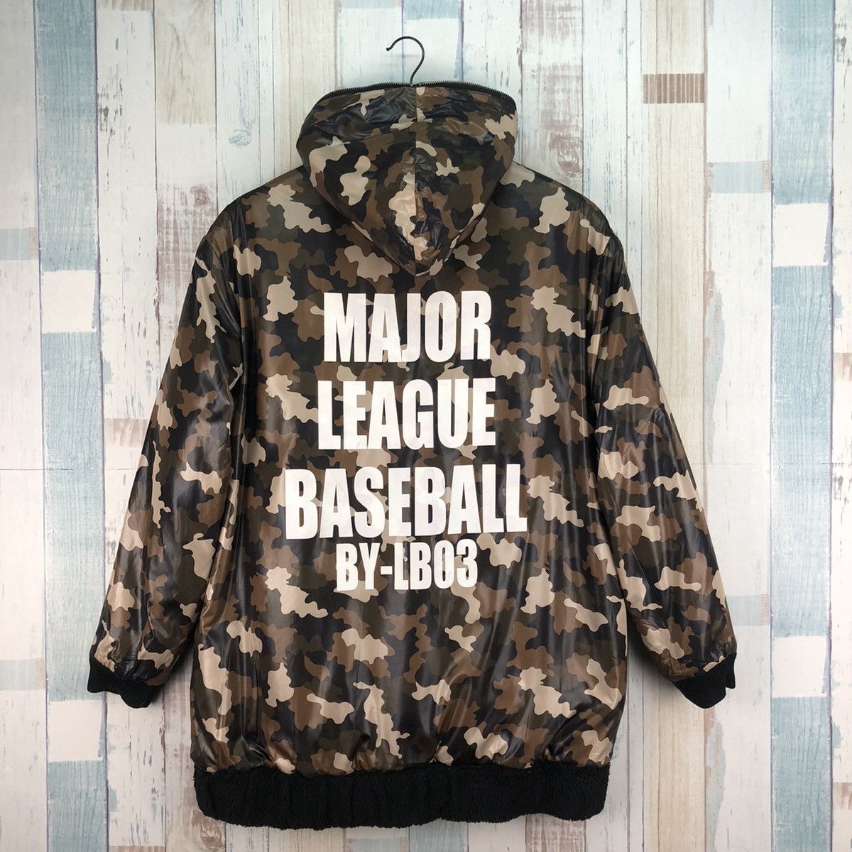 MLB Vintage New York Yankees MLB byLB03 Riversible Fleece Hoodie Size US XL / EU 56 / 4 - 7 Thumbnail