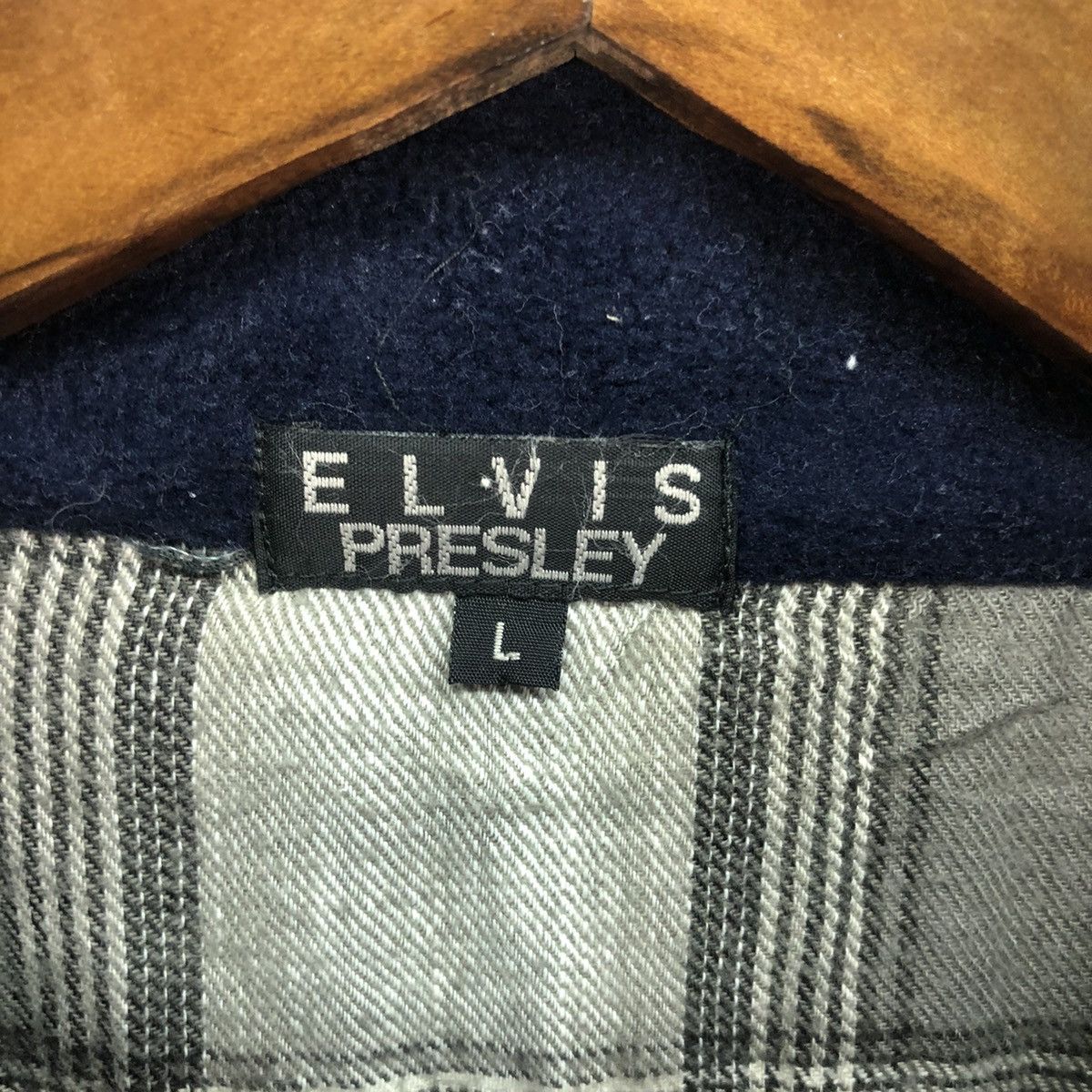 Band Tees Vintage Elvis Presley Half Zip Fleece Size US L / EU 52-54 / 3 - 10 Thumbnail