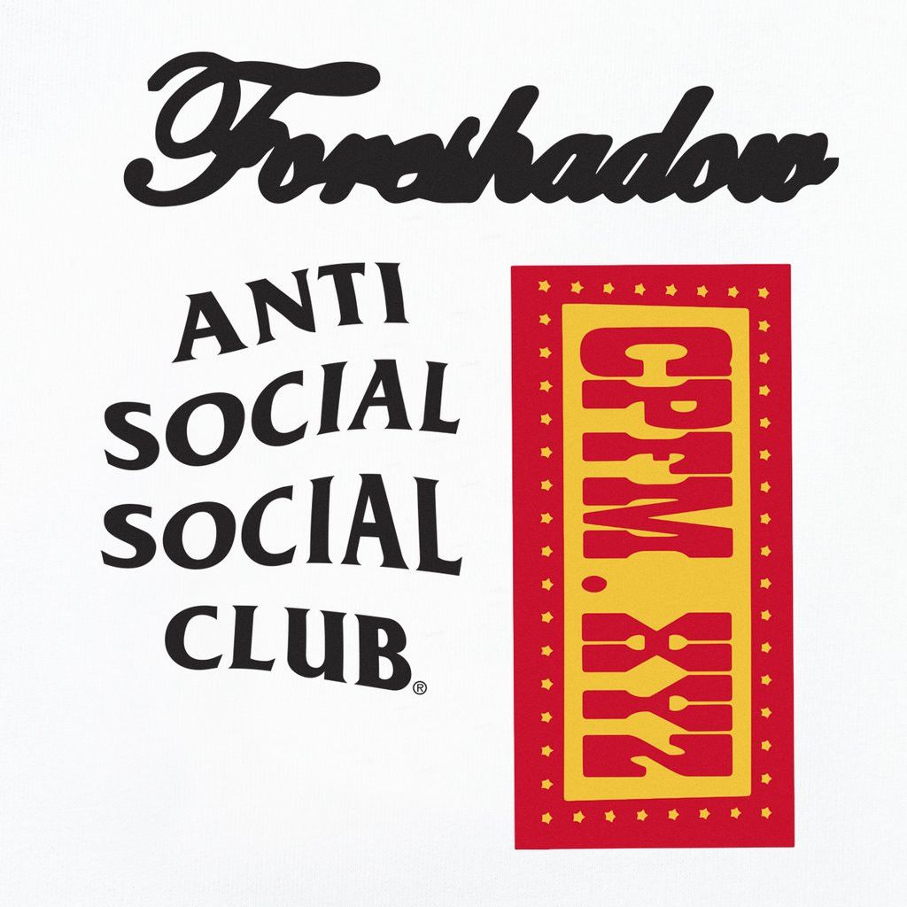 Anti Social Social Club × Cactus Plant Flea Market DS ASSC x CPFM box Logo Foreshadow White Tee BAPE KITH FTP Size US L / EU 52-54 / 3 - 5 Thumbnail