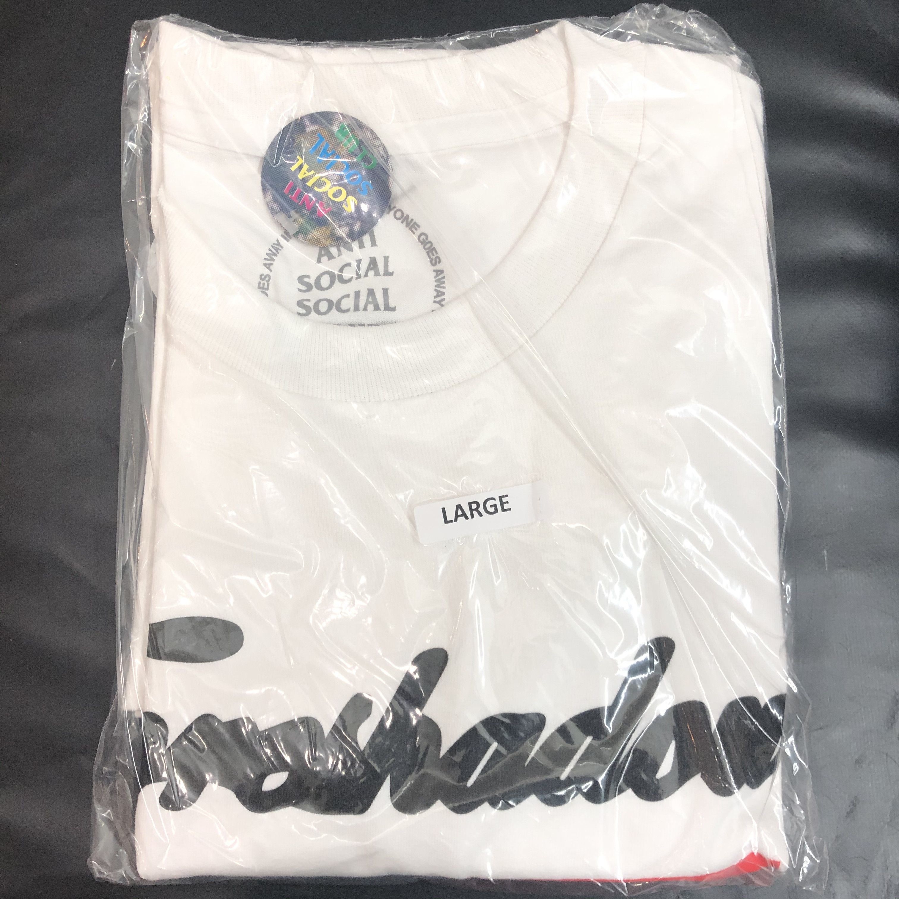 Anti Social Social Club × Cactus Plant Flea Market DS CPFM x ASSC Foreshadow White Tee FTP FOG BAPE KITH OOTD Size US L / EU 52-54 / 3 - 1 Thumbnail