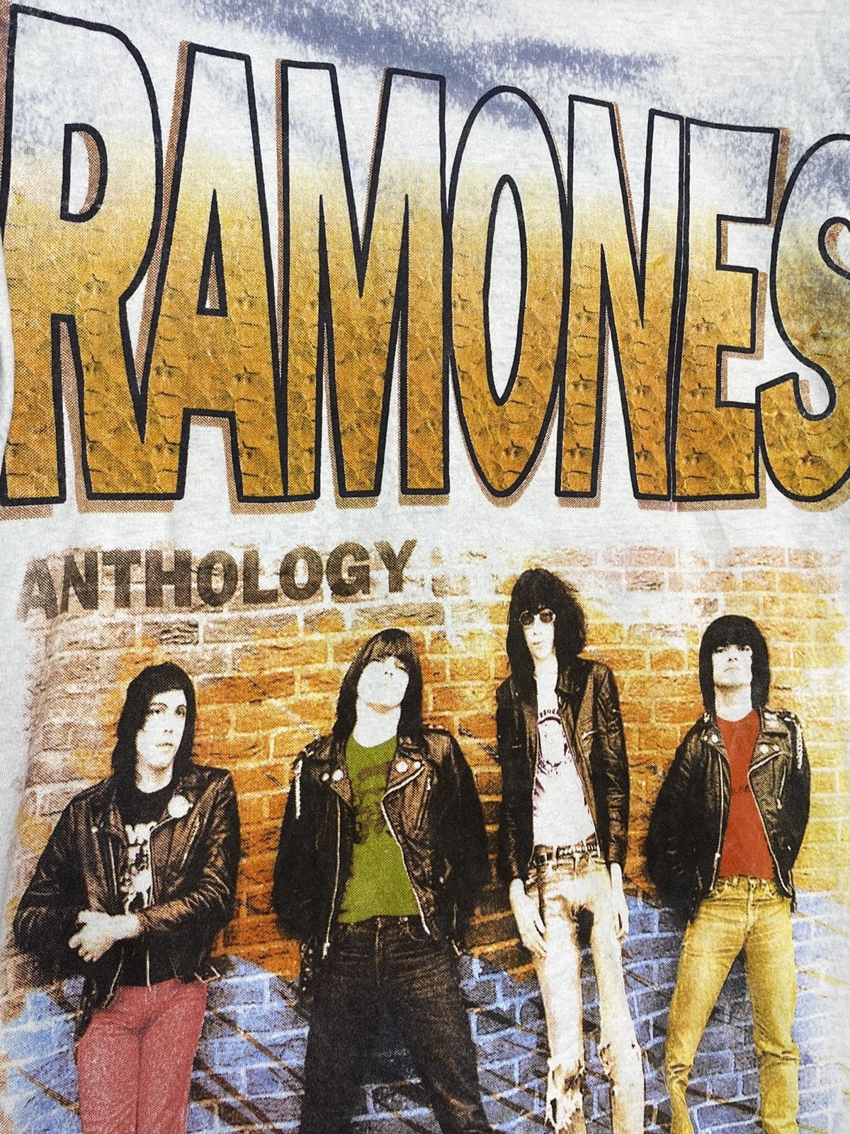 Band Tees × Vintage Ramones Anthology vintage t shirt Size US M / EU 48-50 / 2 - 2 Thumbnail