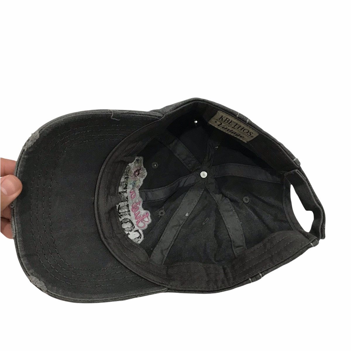 Designer KBETHOS Vintage Just a Country Girl Distressed Hats Caps Size ONE SIZE - 6 Thumbnail