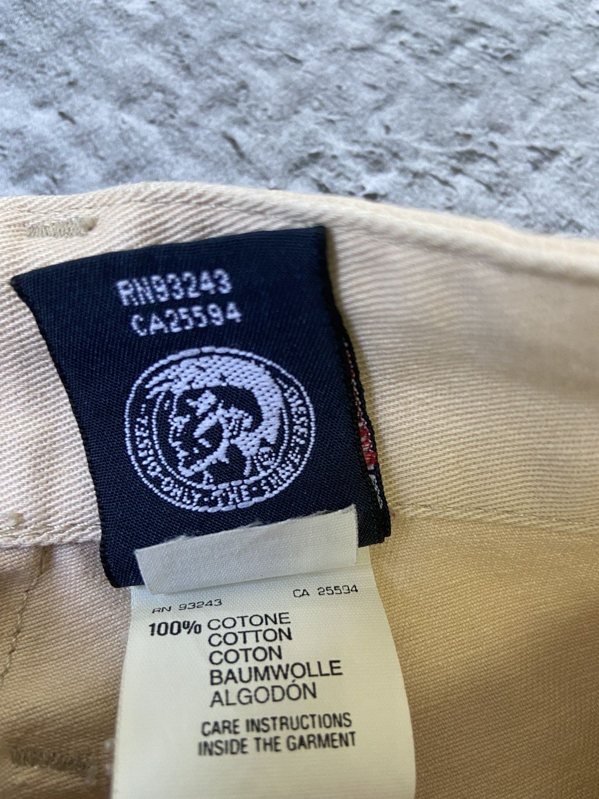 Diesel Only The Brave Vintage Casual Pants