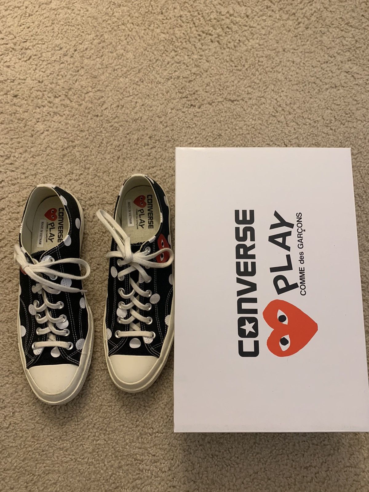 Comme des Garcons × Converse CDG Converse Polka Dot Size US 12 / EU 45 - 4 Thumbnail