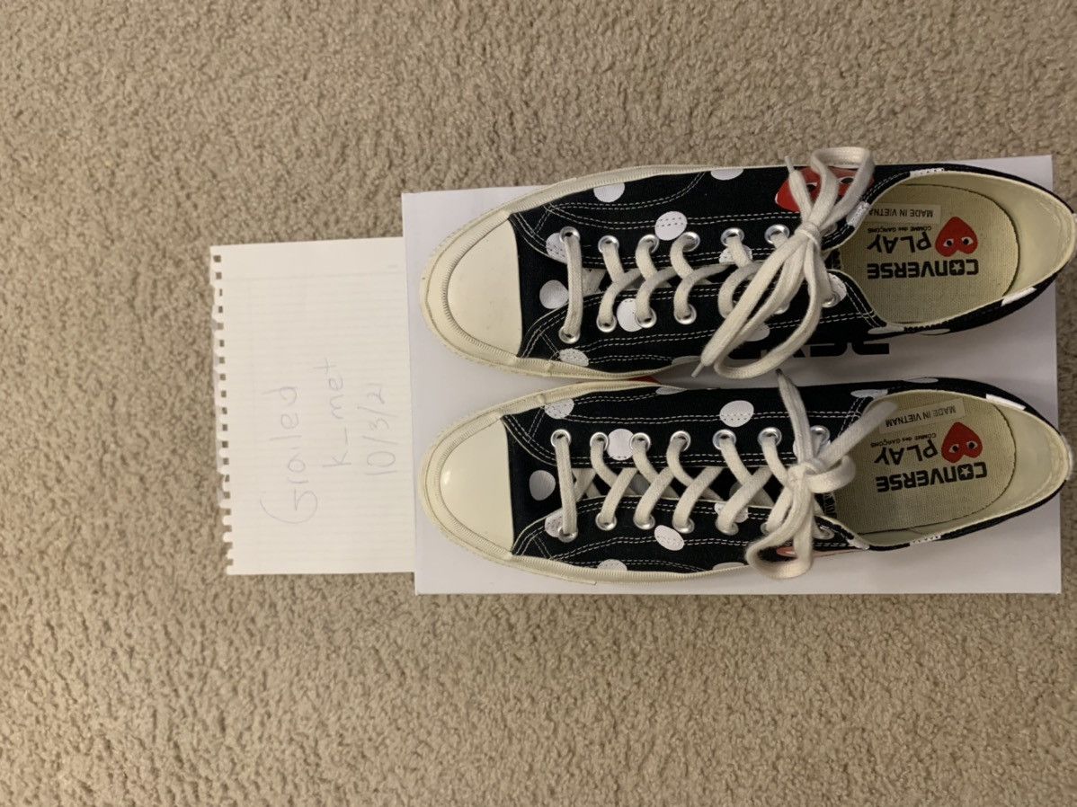 Comme des Garcons × Converse CDG Converse Polka Dot Size US 12 / EU 45 - 6 Thumbnail