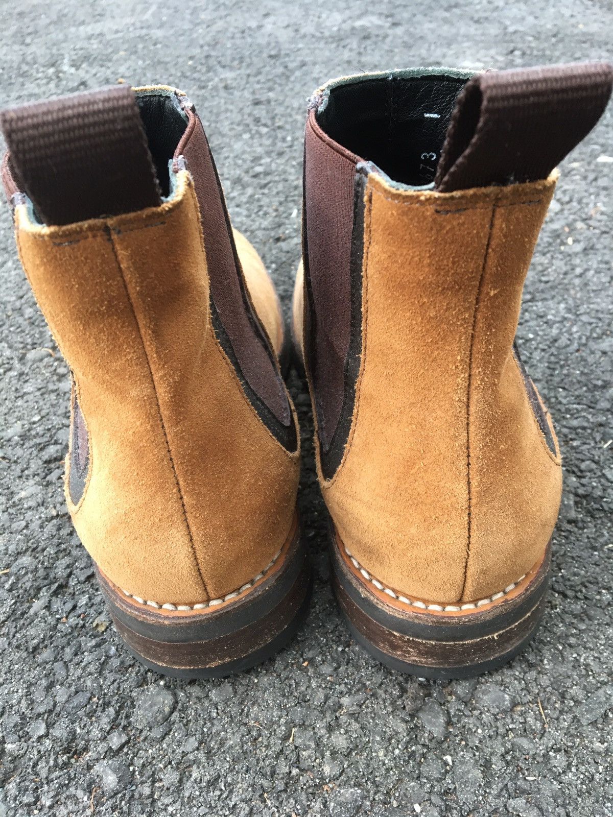 Thursday Boot Company Duke Chelsea Boots Honey Suede Size