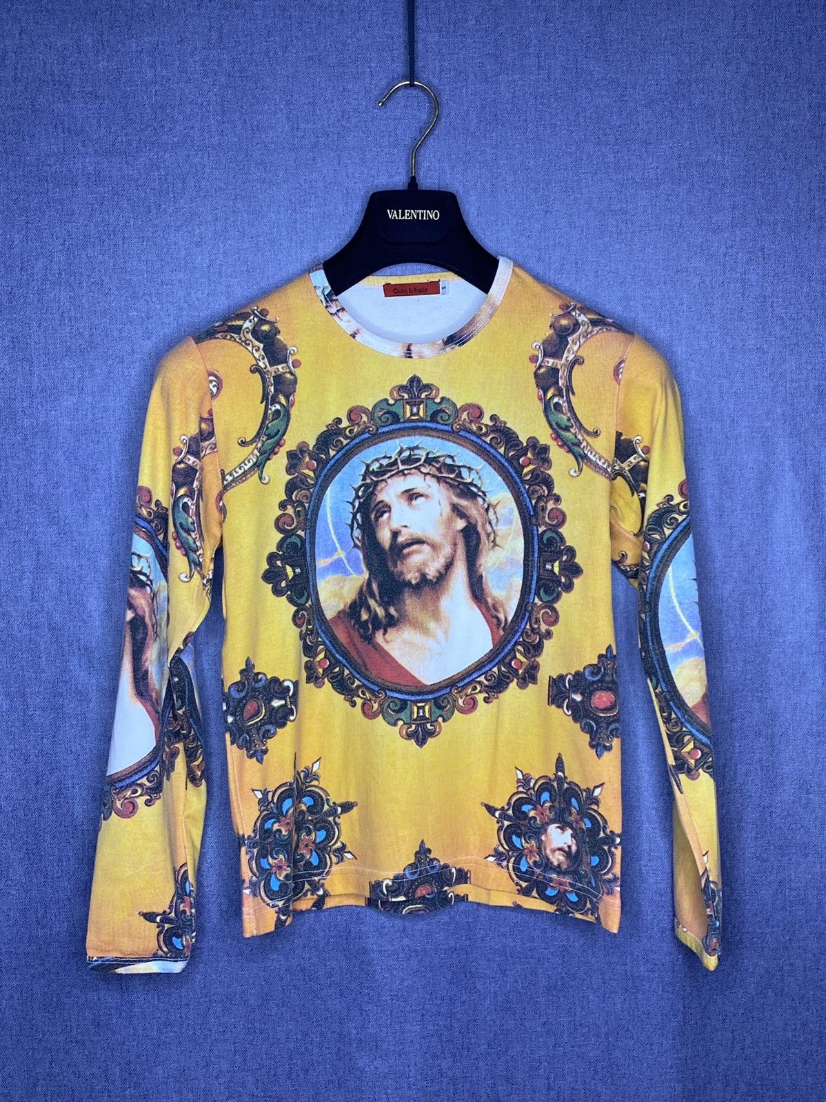 Vintage Vintage women Cowboy and Angels Jesus Christ long sleeve Size US S / EU 44-46 / 1 - 1 Thumbnail