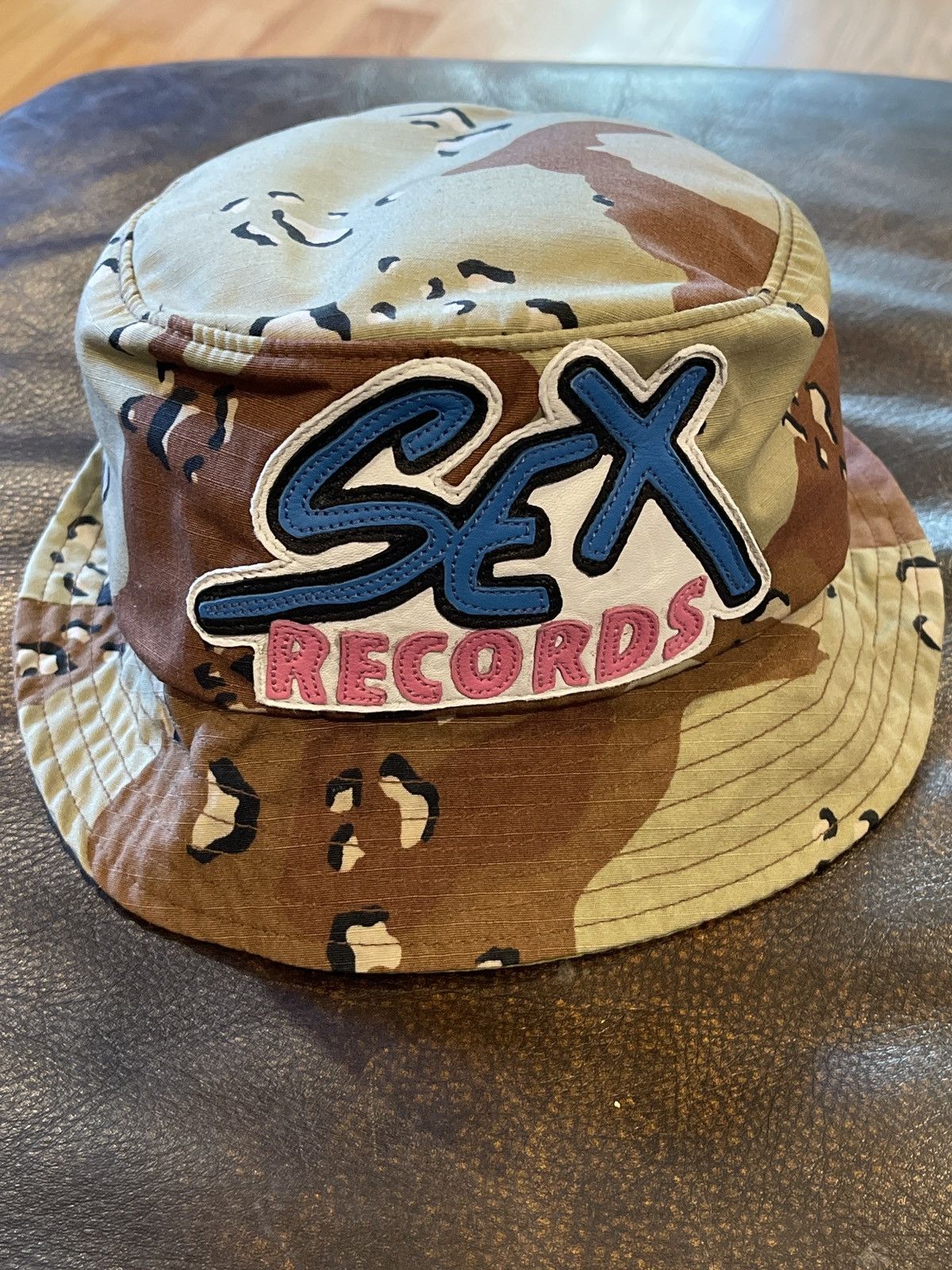 Chrome Hearts Chrome Hearts Sex Records Camo Bucket Hat | Grailed