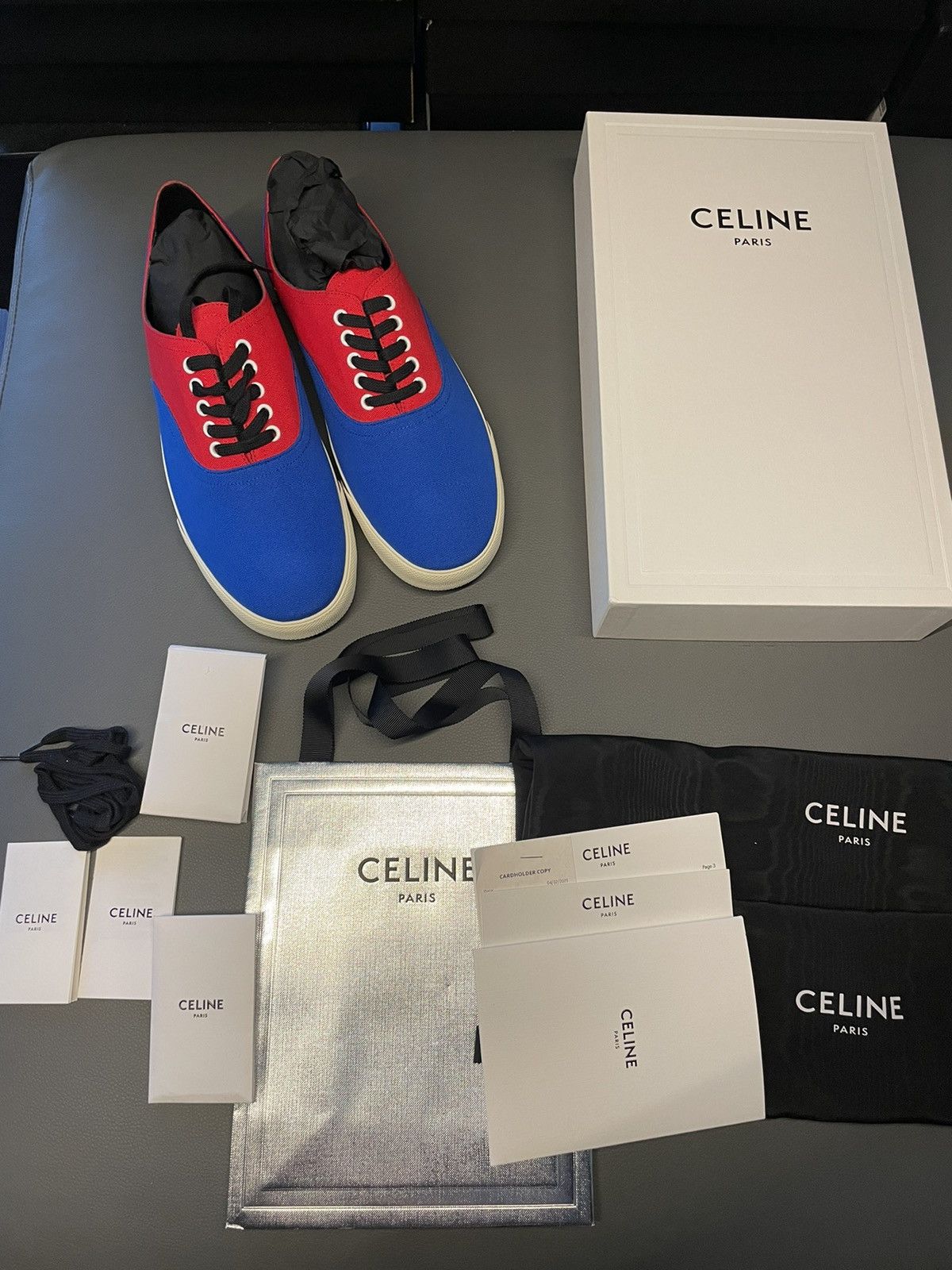 Celine × Hedi Slimane Celine Hedi Slimane Runway Sneakers Brand NEW Size US 12 / EU 45 - 3 Thumbnail
