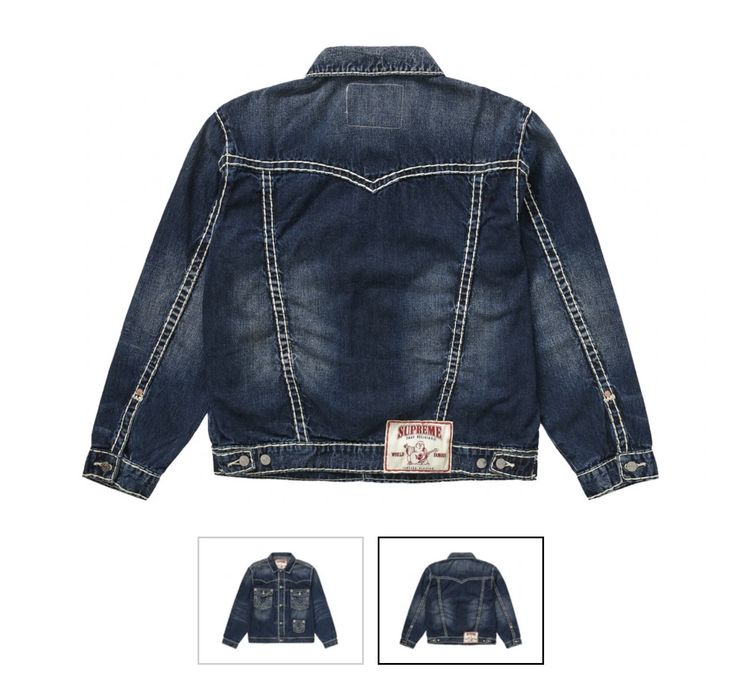 Supreme x Levi's Authenticated Denim Jacket