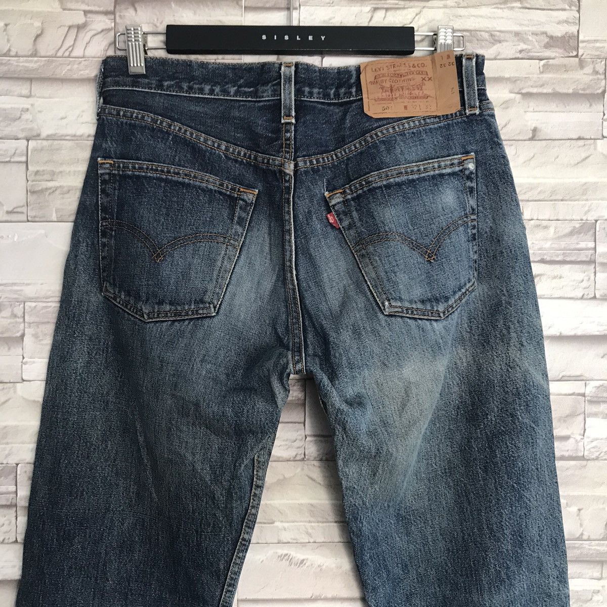 Levi's Vintage Levis 501 Distressed Jeans Made in USA Size US 31 - 12 Thumbnail