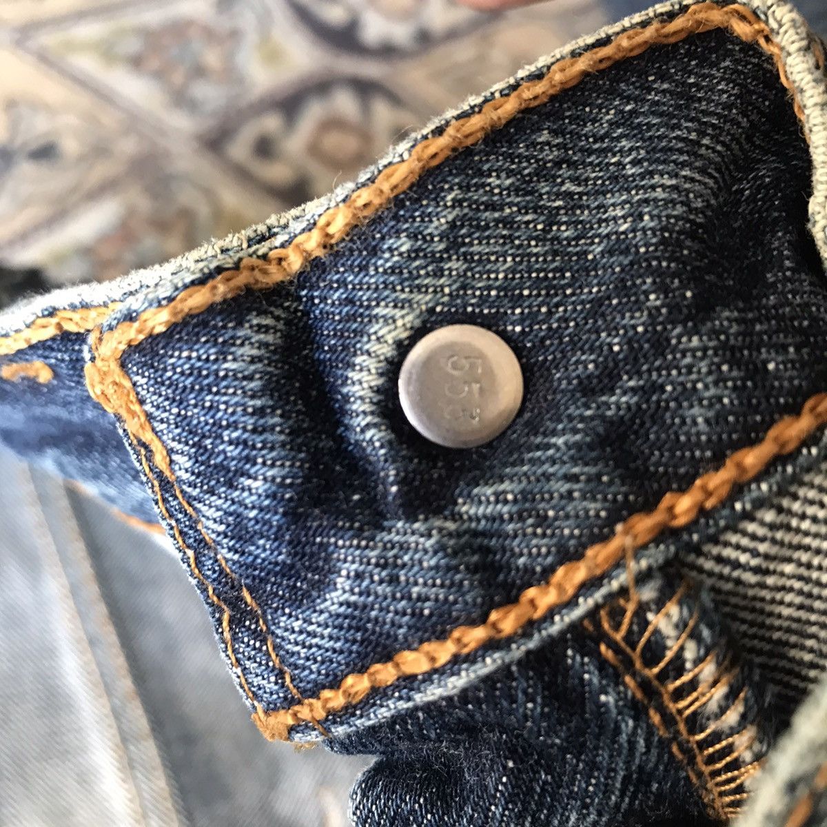 Levi's Vintage Levis 501 Distressed Jeans Made in USA Size US 31 - 17 Thumbnail