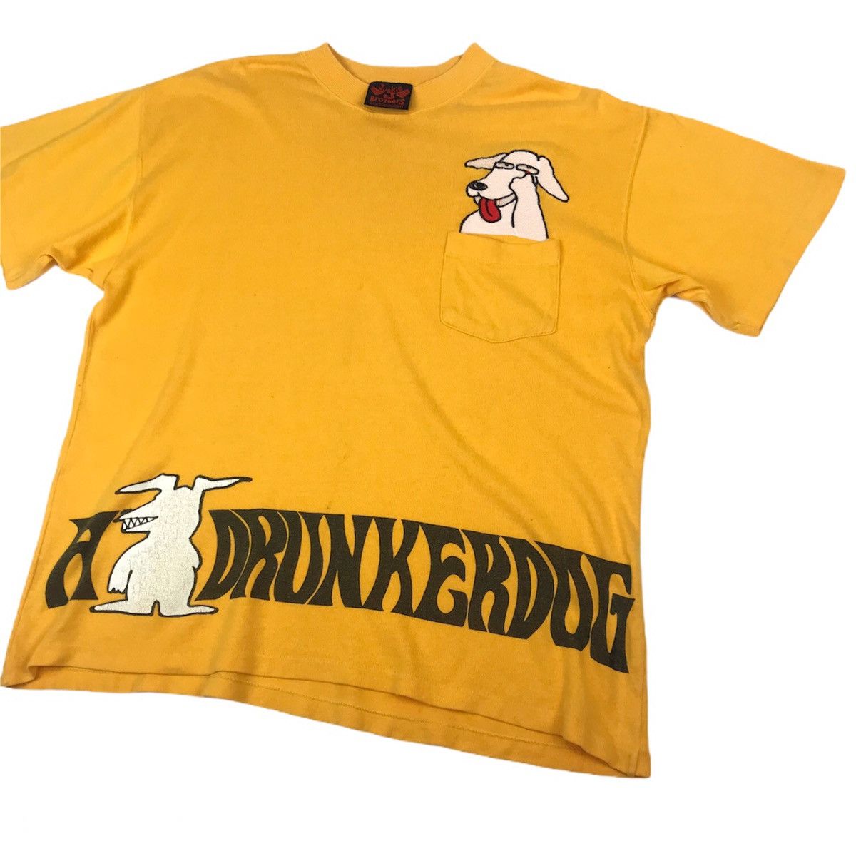 Octopus × Vintage Rare💥Vintage drunker dog junkie brothers by octopus army Size US L / EU 52-54 / 3 - 1 Thumbnail